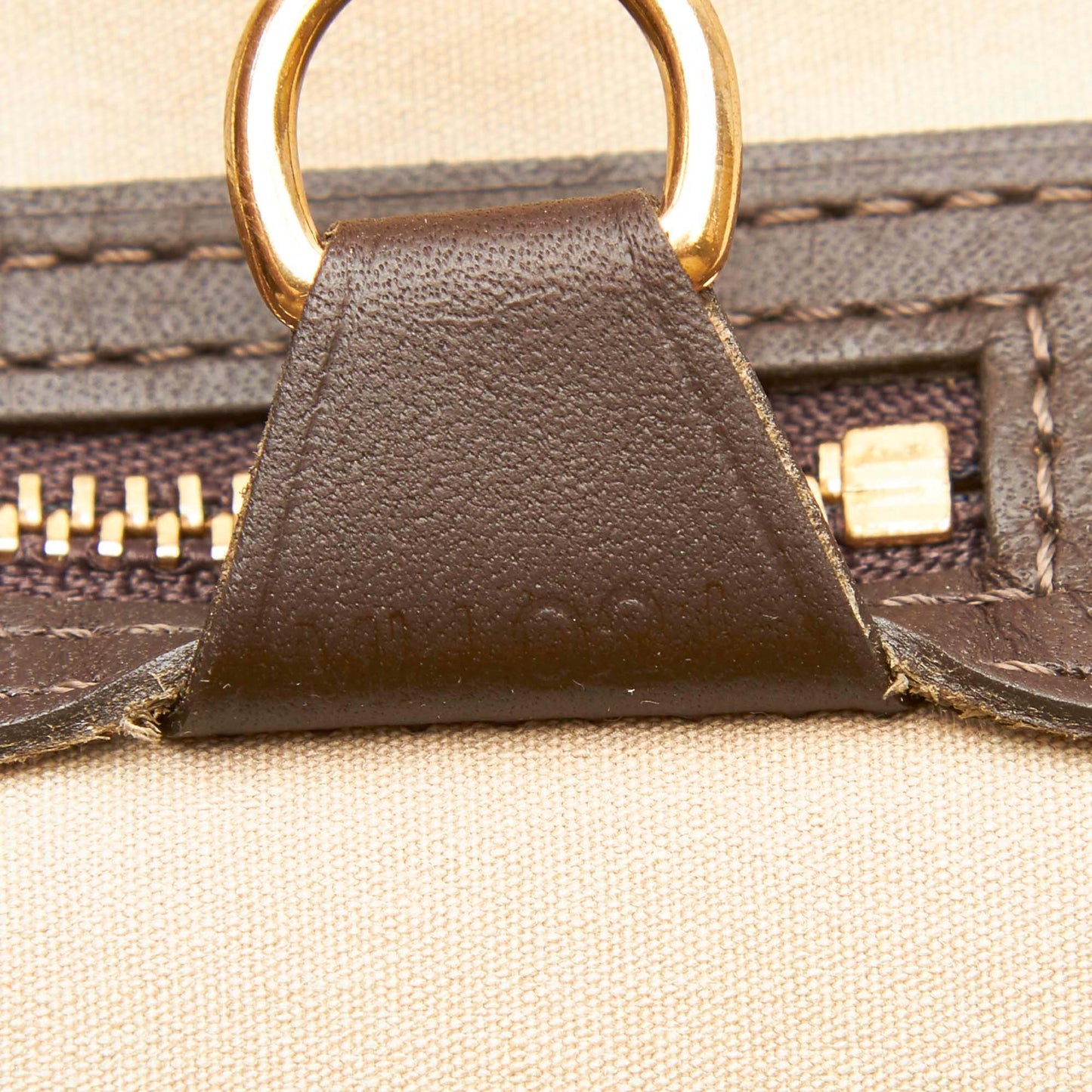 Louis Vuitto Alma Haut Mini Lin Canvas Handbag