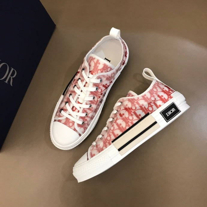 GLM - DIR B23 Red Oblique LOW-TOP SNEAKER