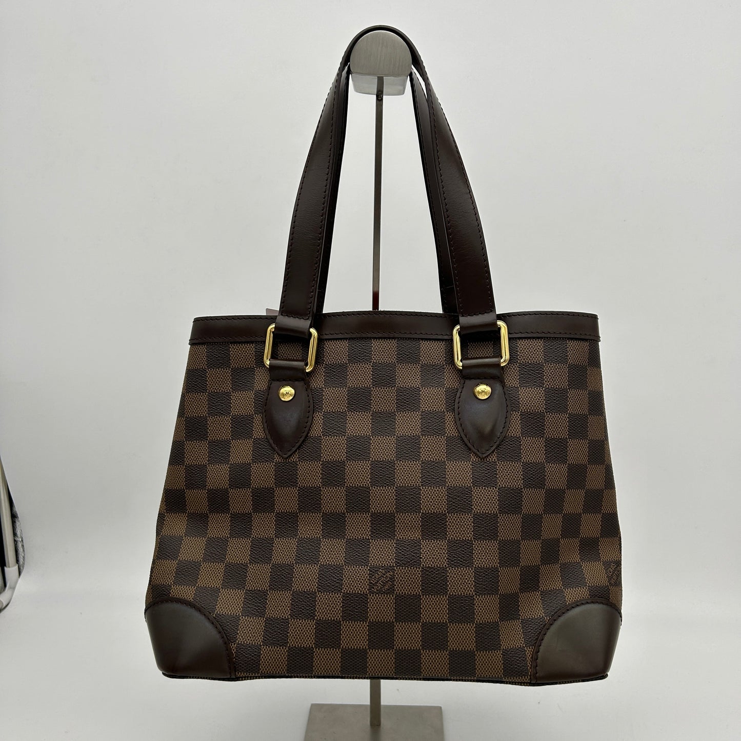 Louis Vuitton Damier Ebene Canvas Hampstead PM Brown Small Tote Bag