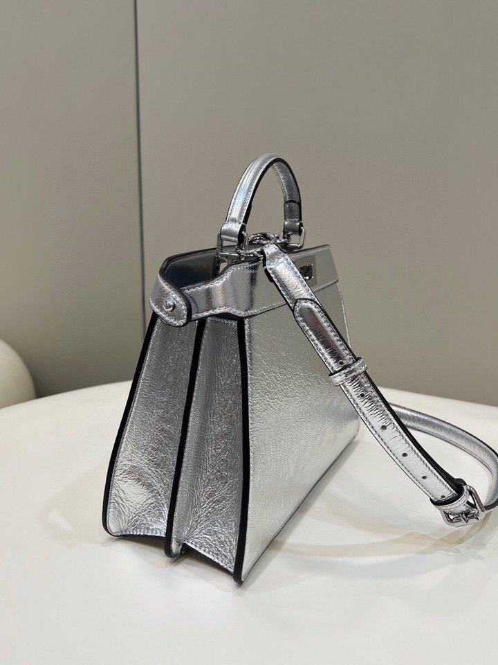 FI GlamI Small Silver Bag For Woman 27cm/11in