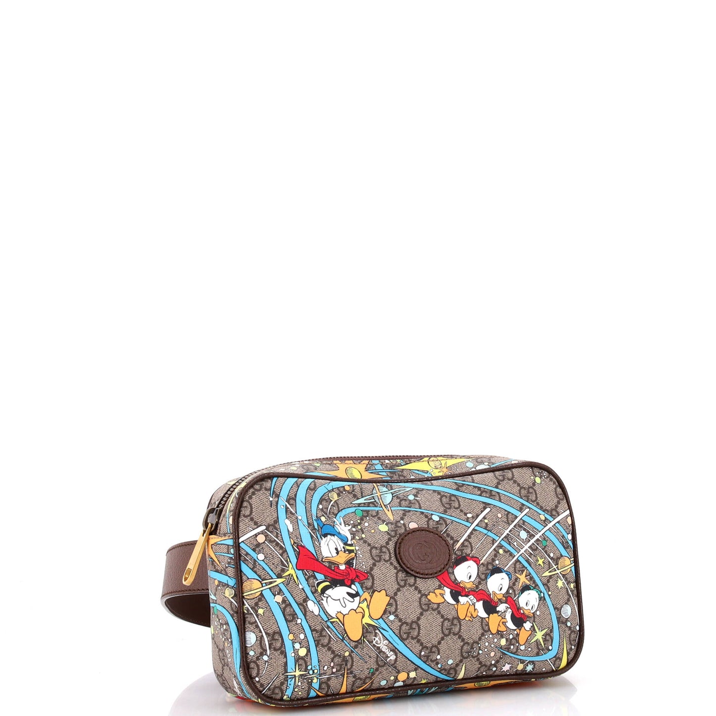 Disney Donald Duck Belt Bag Printed GG Coated Canvas