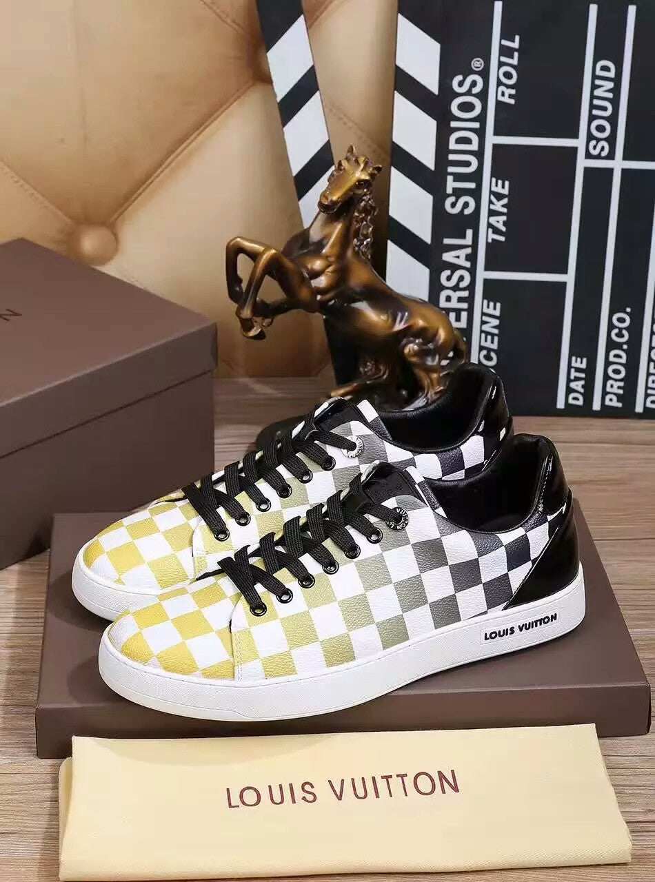 GLM - LUV Black And Yellow Sneaker