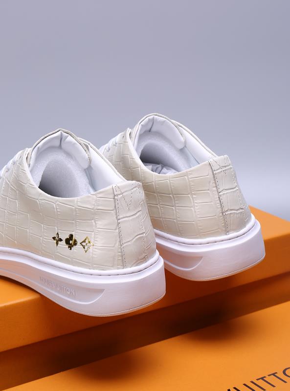 GLM - LUV Alligator White Sneaker
