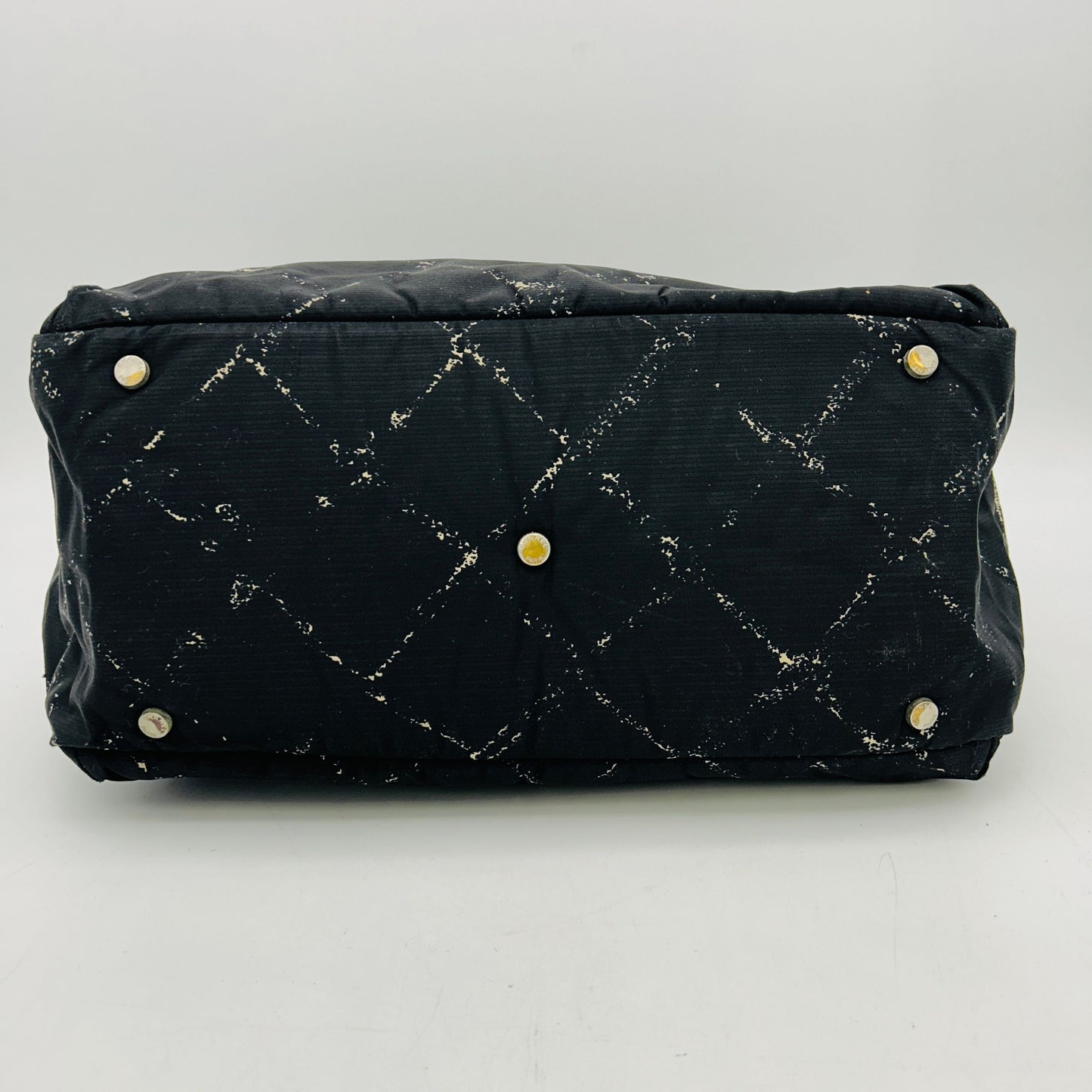 Chanel Dark Blue Fabric Handbag GP10183213