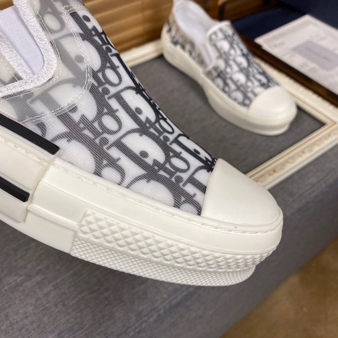 GLM - DIR B23 Slip Black And White LOW-TOP SNEAKER