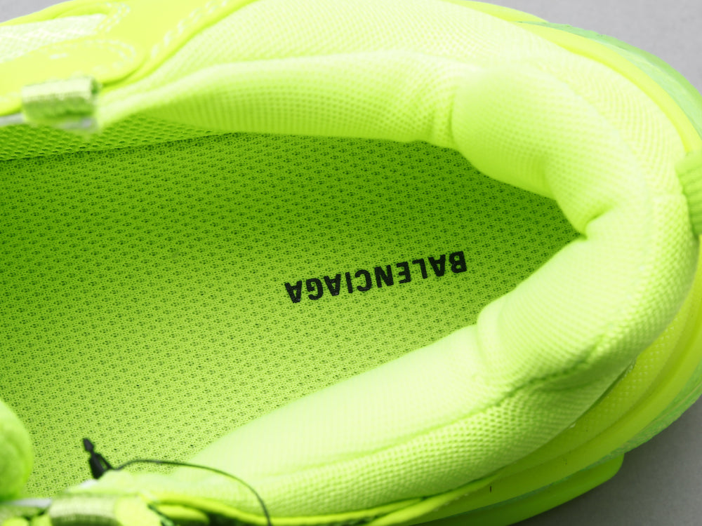 GLM - Bla Air Cushion  Fluorescent Green Sneaker