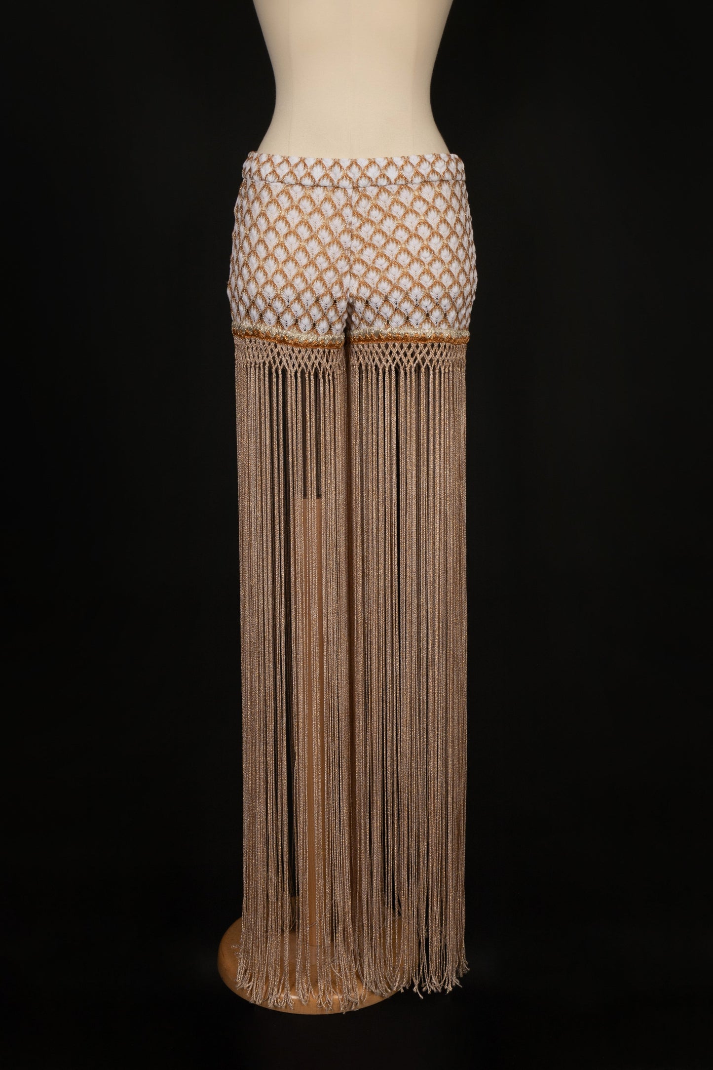 Pantalon ÃƒÆ’Ã‚Â  franges Missoni