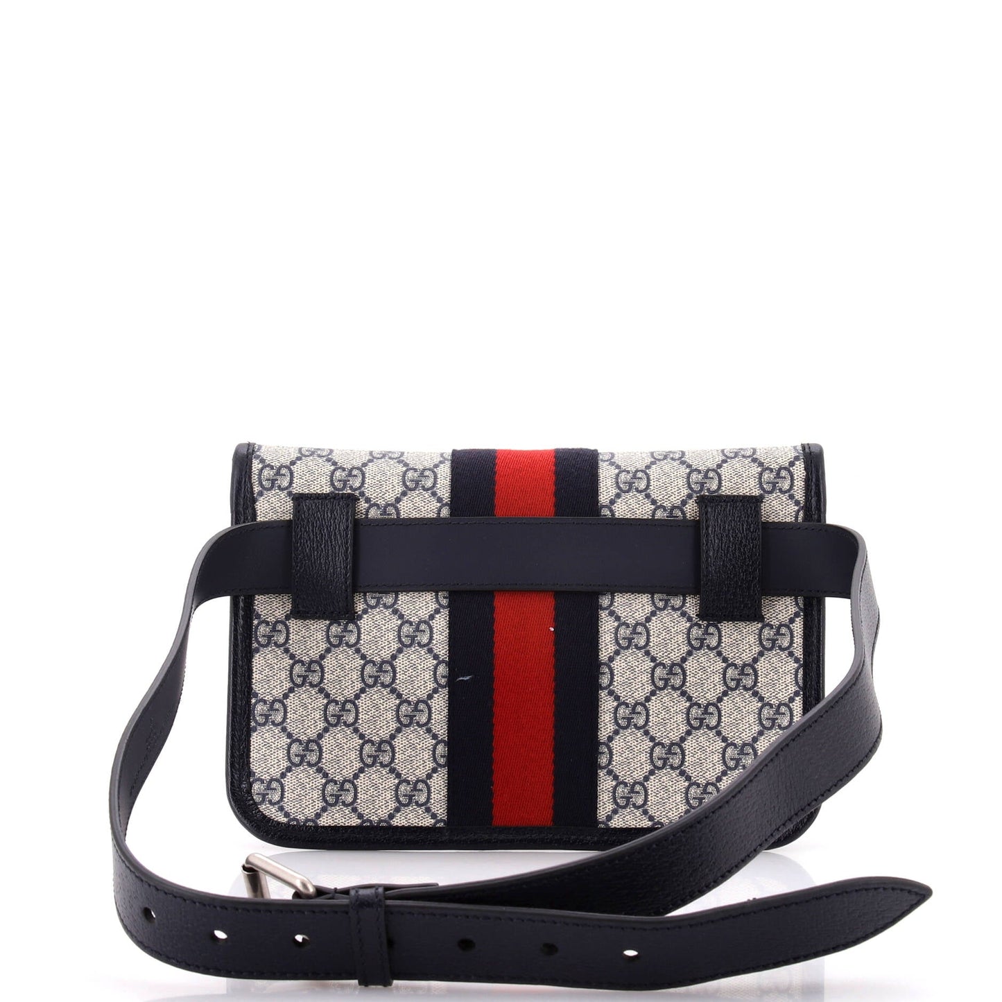 Ophidia Flap Belt Bag GG Coated Canvas