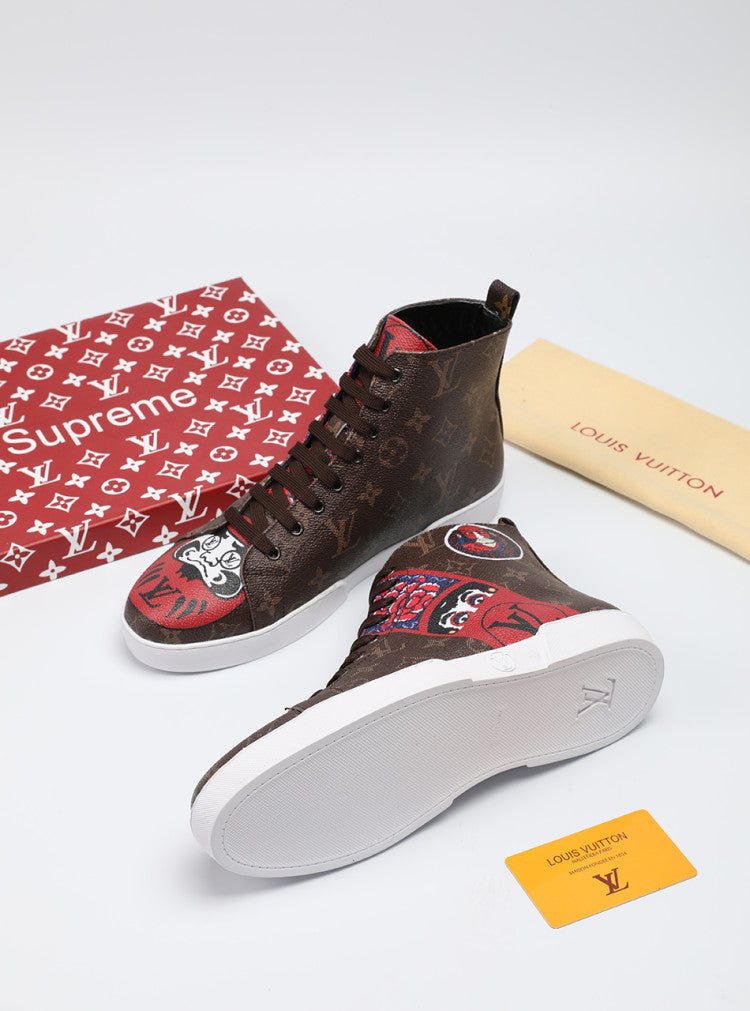 GLM - LUV Stellar Trainer Boot Brown Sneaker