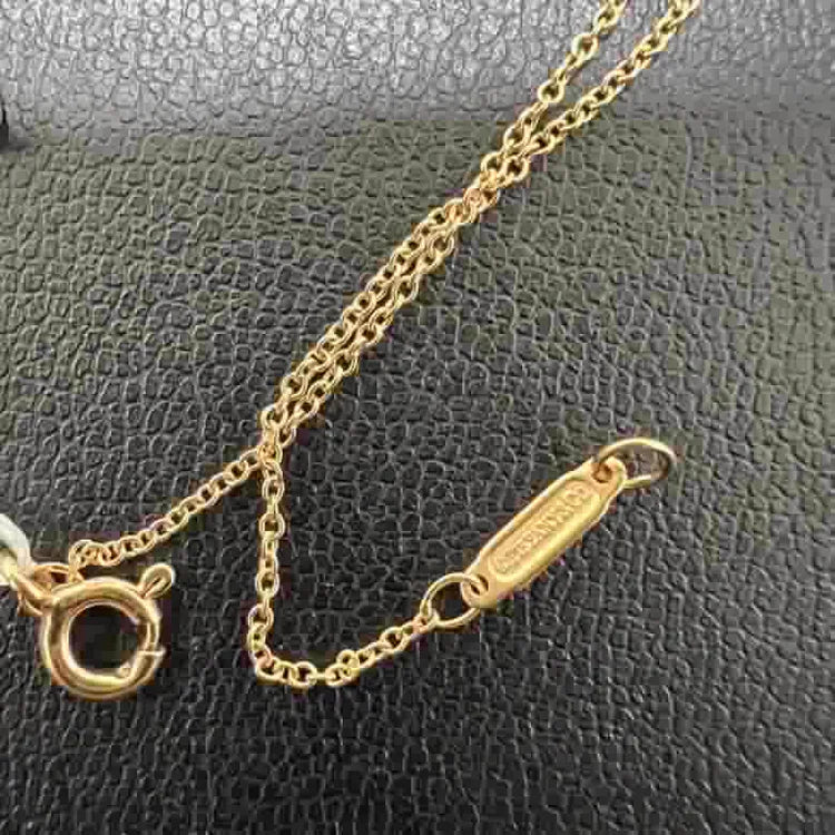Tiffany & Co Cross K18 Necklace