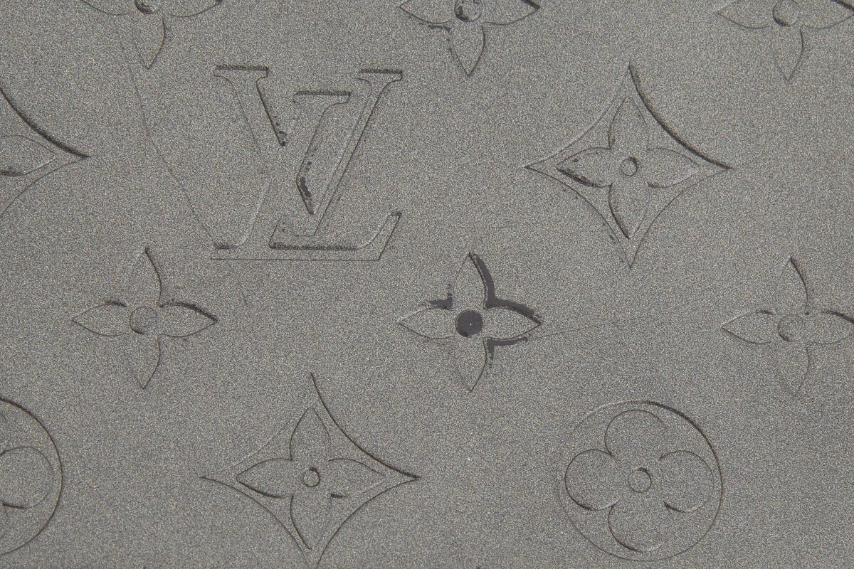 Louis Vuitton 2003 Grey Mat Monogram Handbag