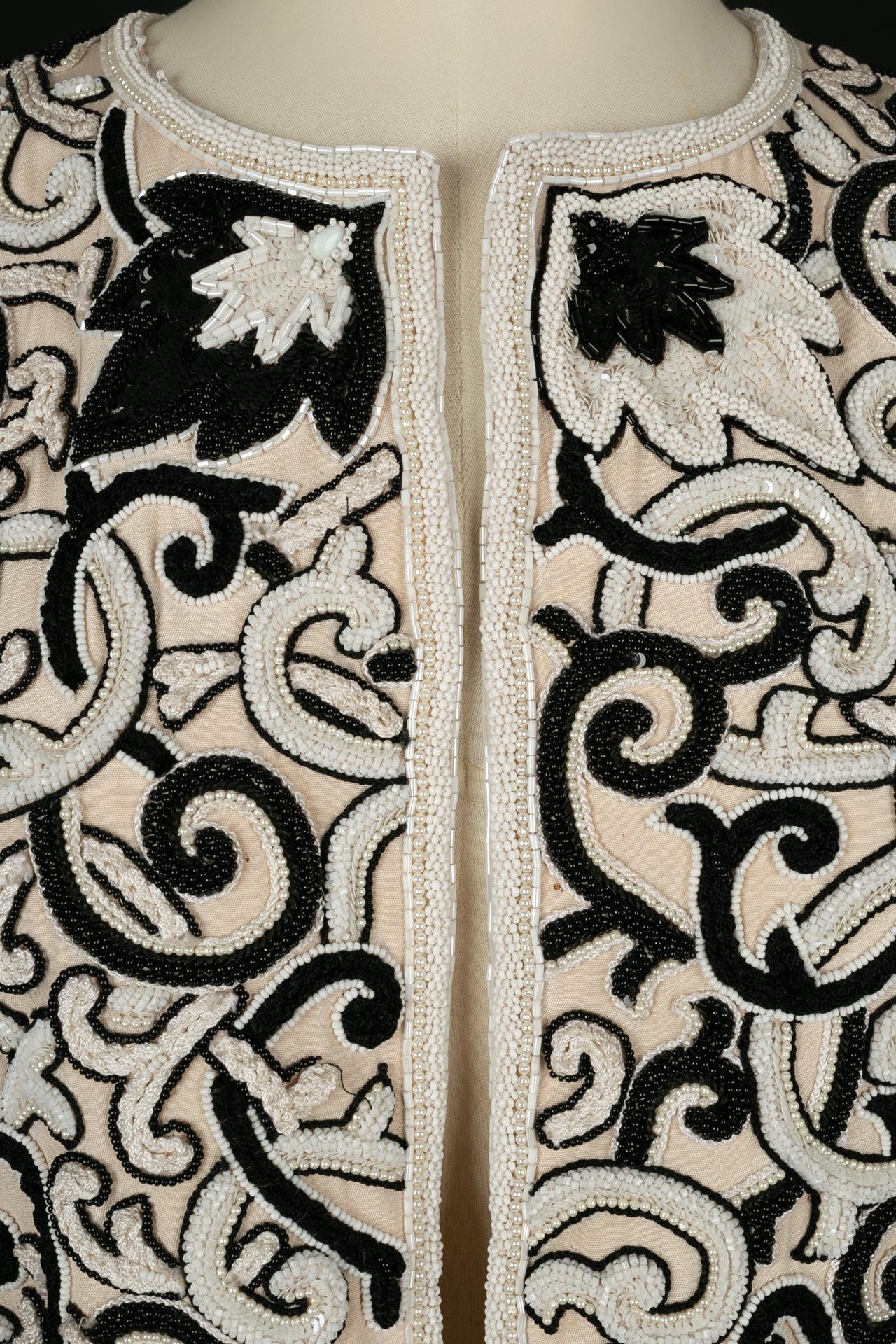 Veste brodÃƒÆ’Ã‚Â©e Louis Feraud Haute Couture