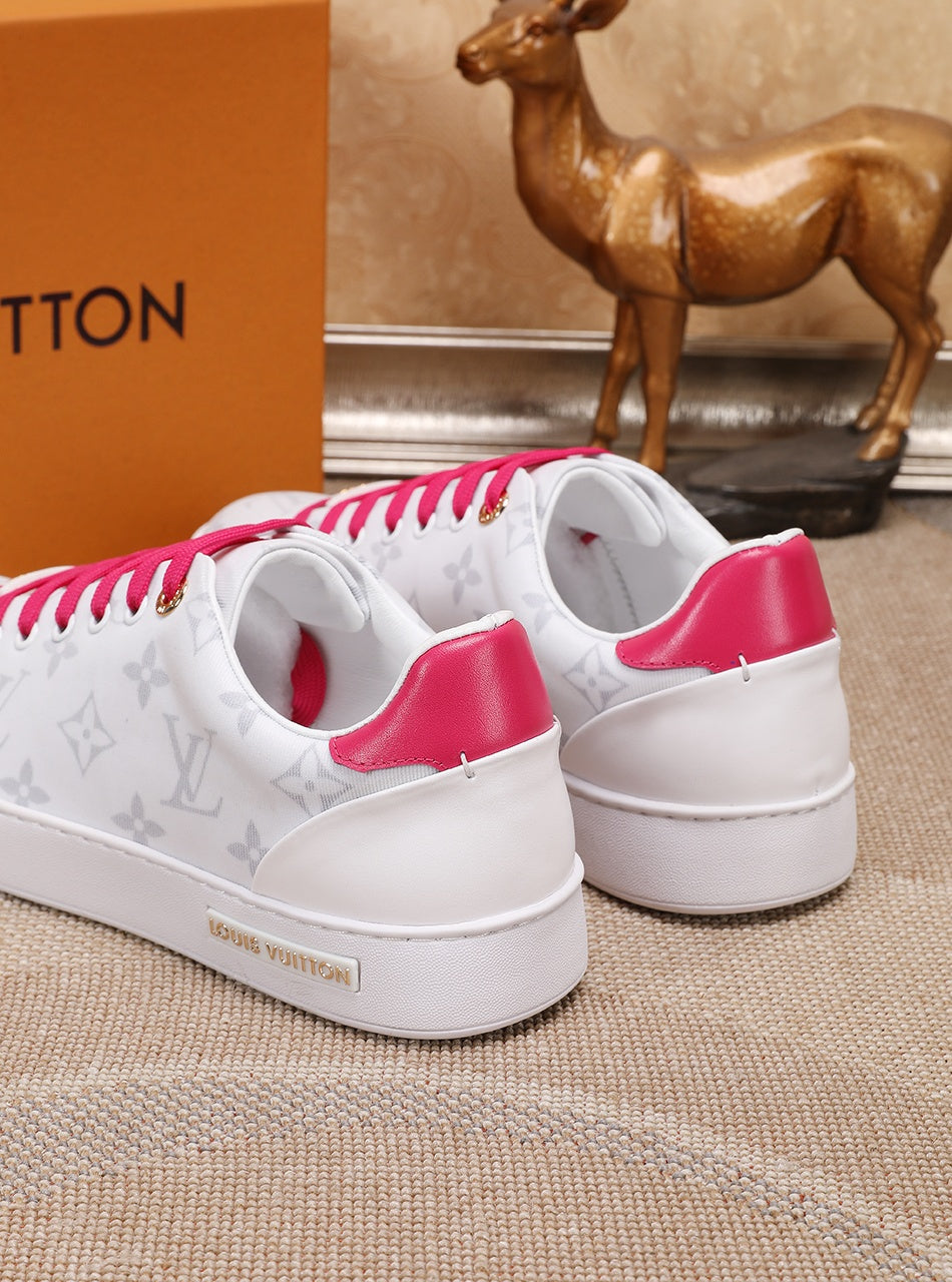 GLM - LUV Time Out Pink And White Sneaker