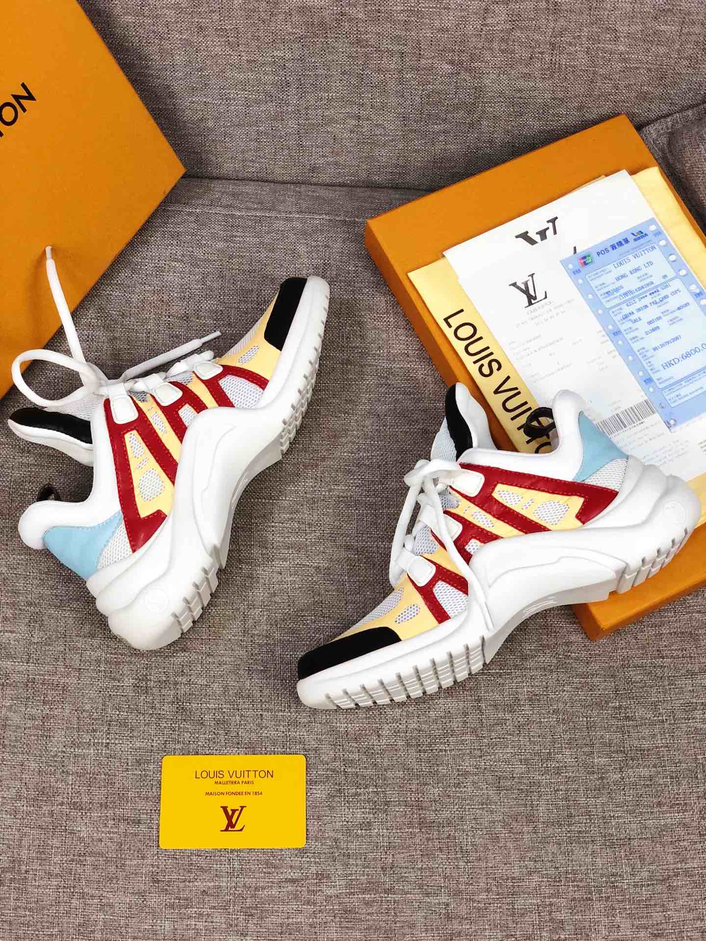 GLM - LUV Archlight Red Yellow Sneaker