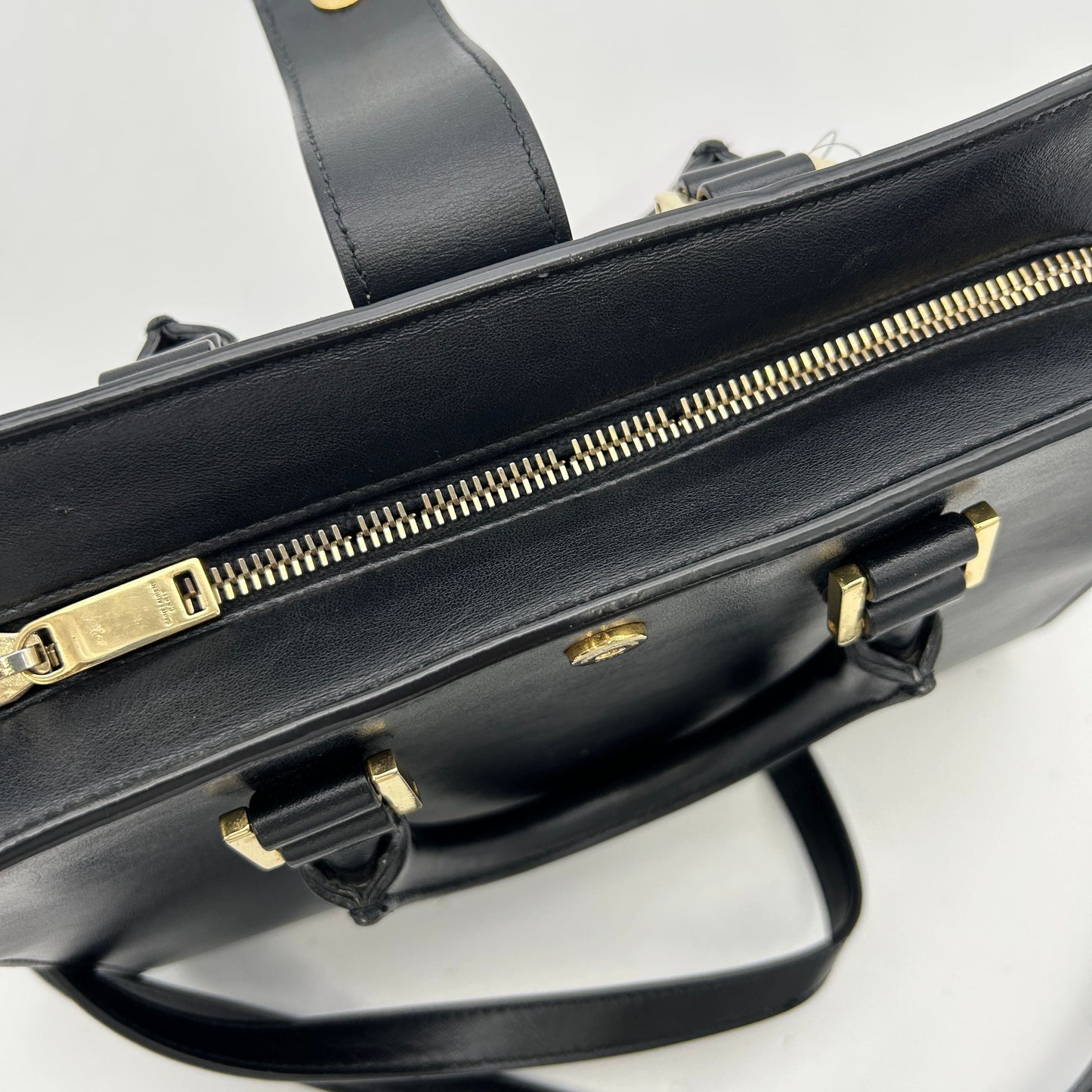 Saint Laurent Baby Monogram Cabas - Black Handle Bags, Handbags WD625894