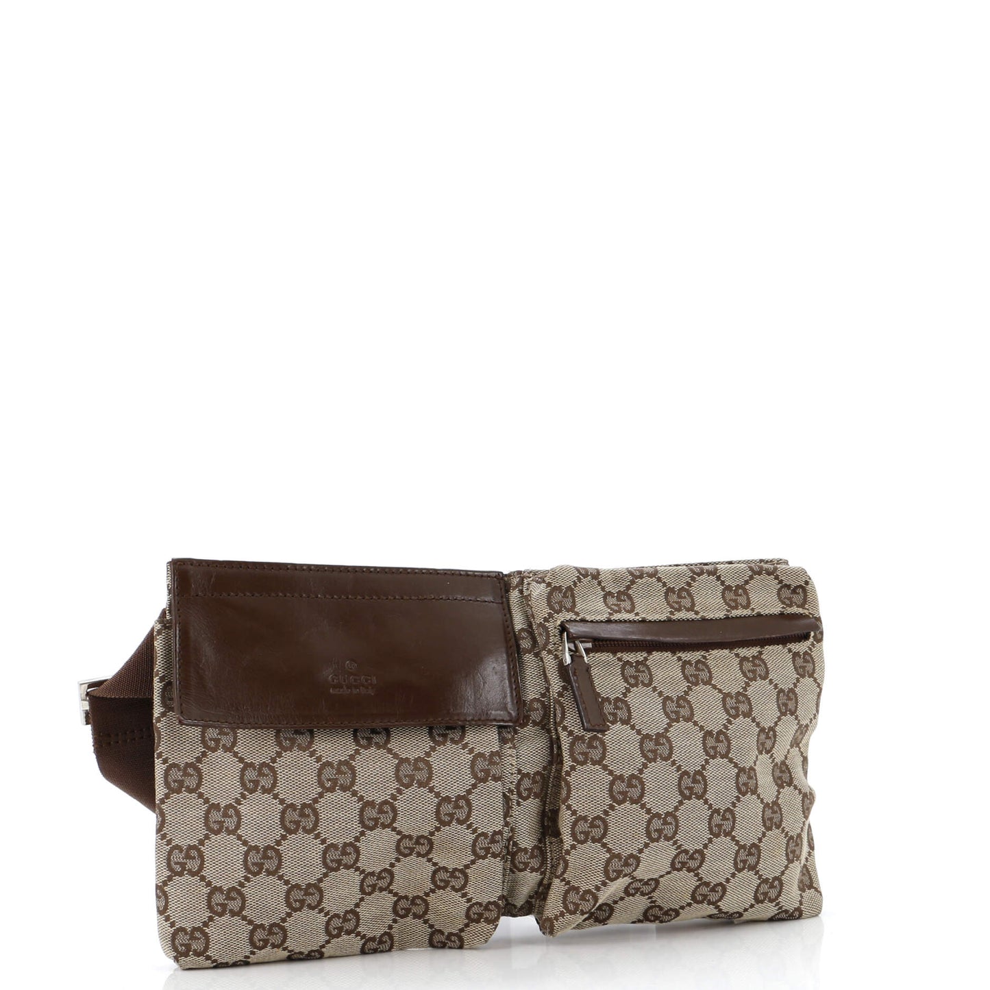 Vintage Double Belt Bag GG Canvas