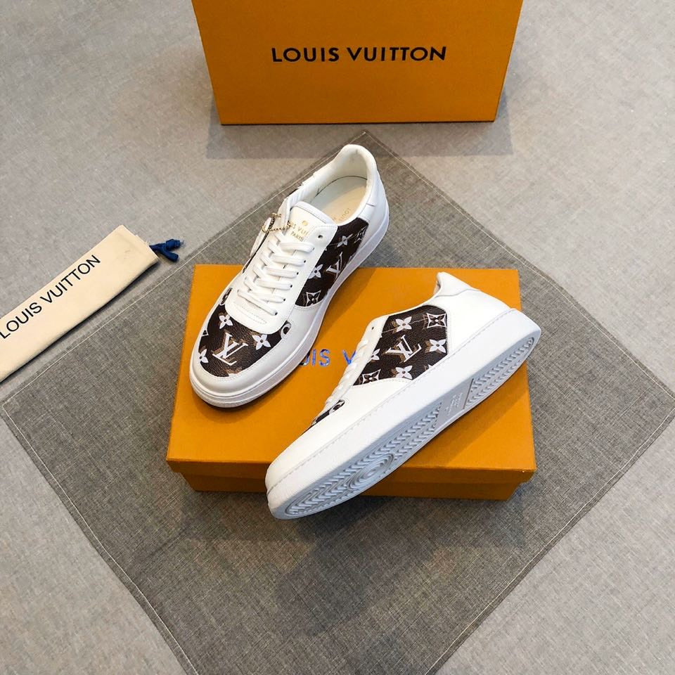 GLM - LUV Casual Low White Brown Sneaker