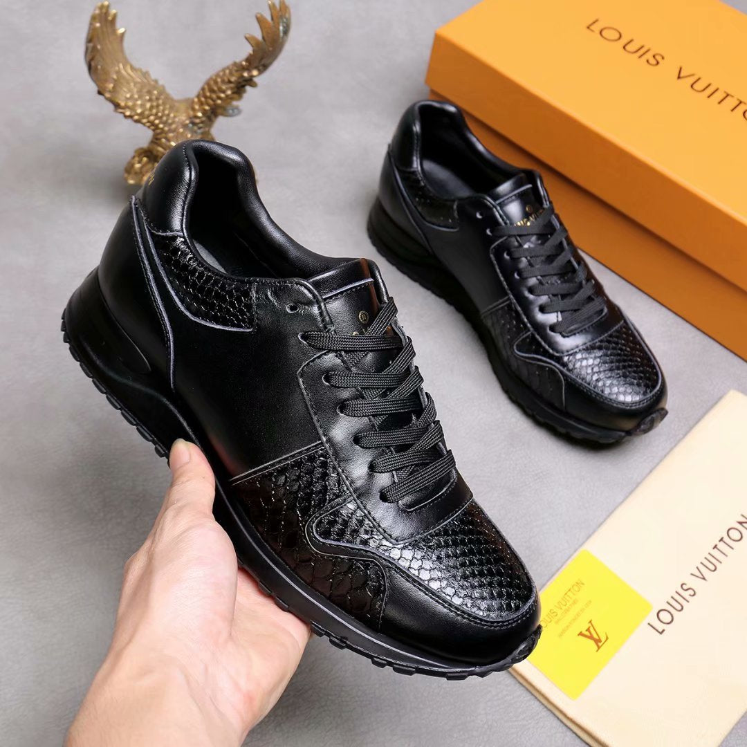 GLM - LUV Run Away Low Top Black Sneaker