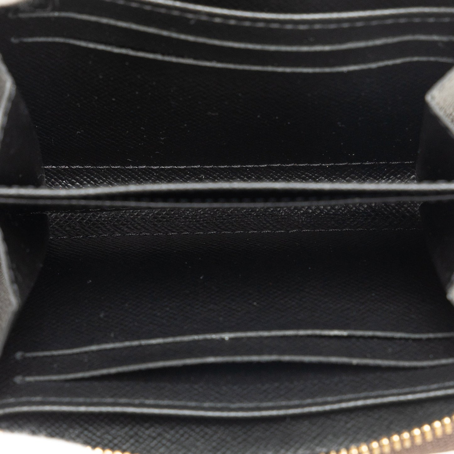 Brown Louis Vuitton Monogram Giant Reverse Zippy Coin Pouch