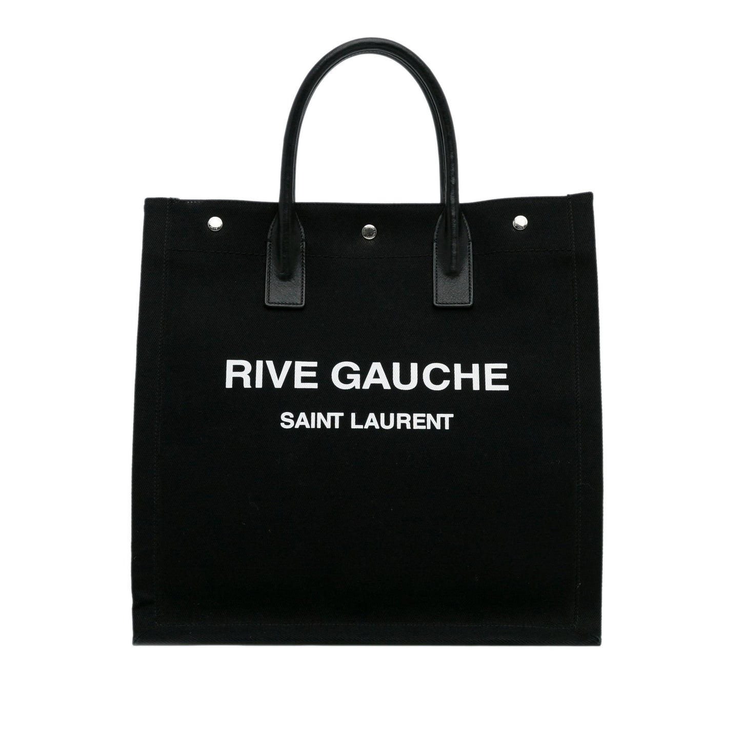 Black Saint Laurent Rive Gauche North South Tote