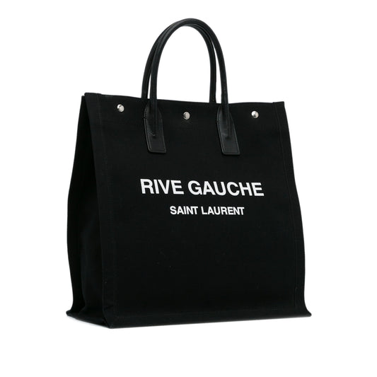 Black Saint Laurent Rive Gauche North South Tote