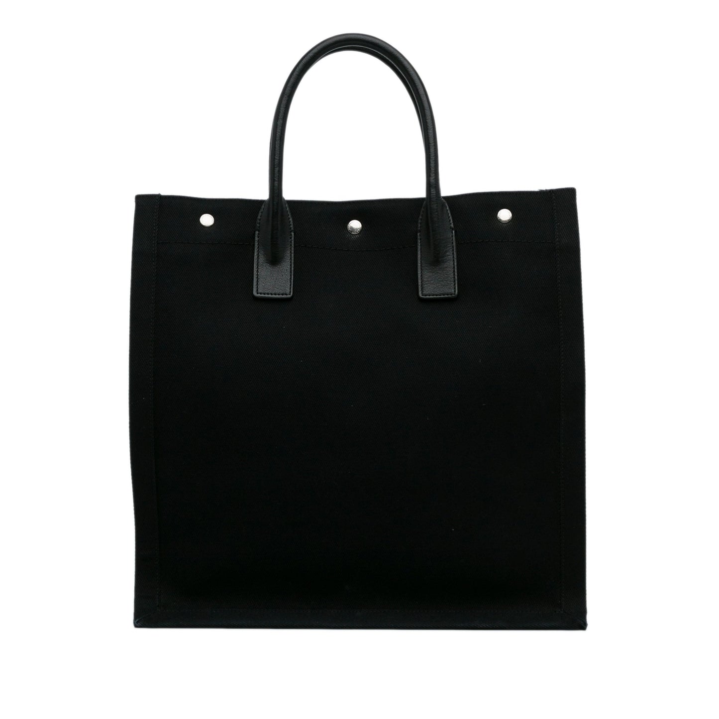 Black Saint Laurent Rive Gauche North South Tote