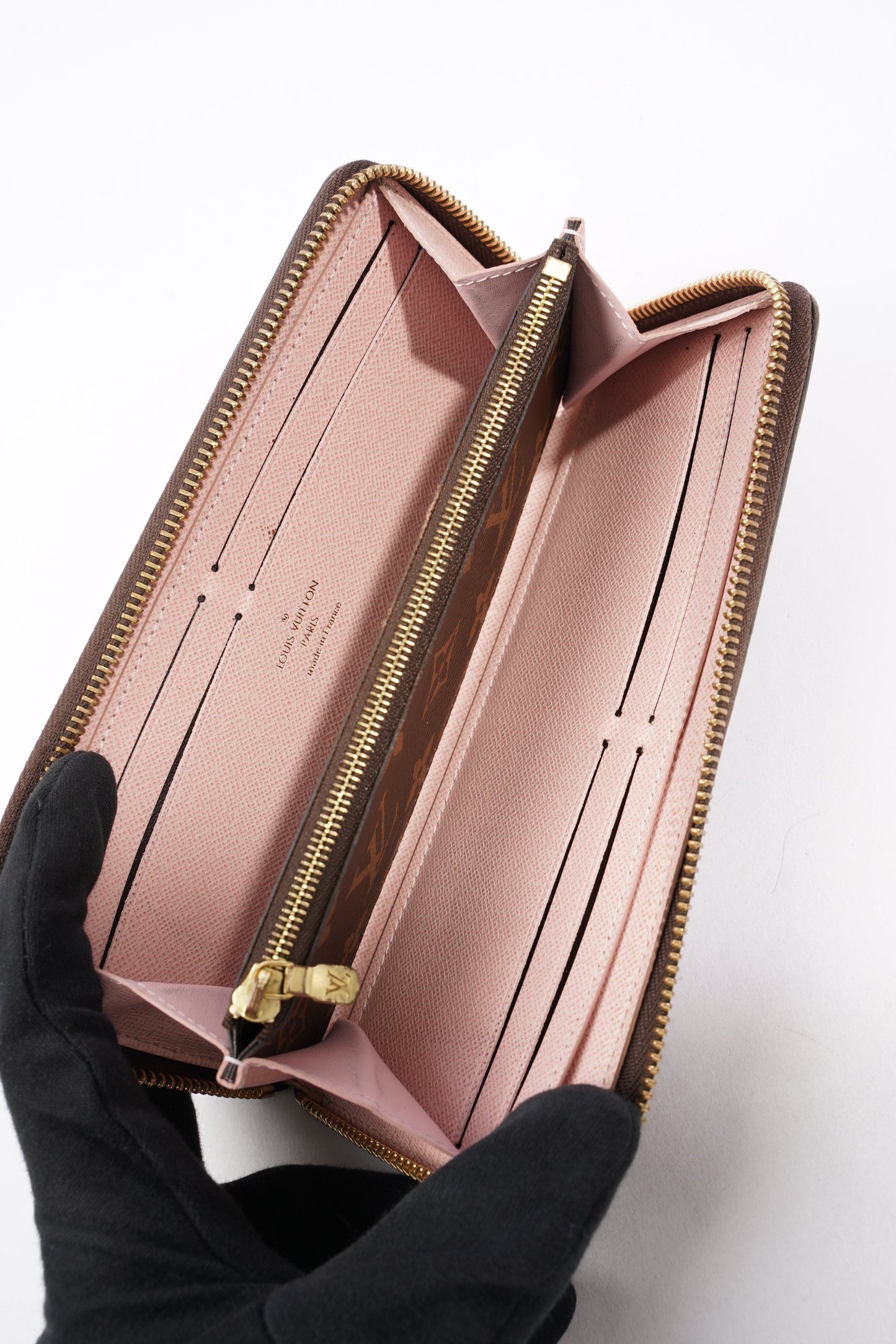 Louis Vuitton Clemence Wallet Monogram Coated Canvas