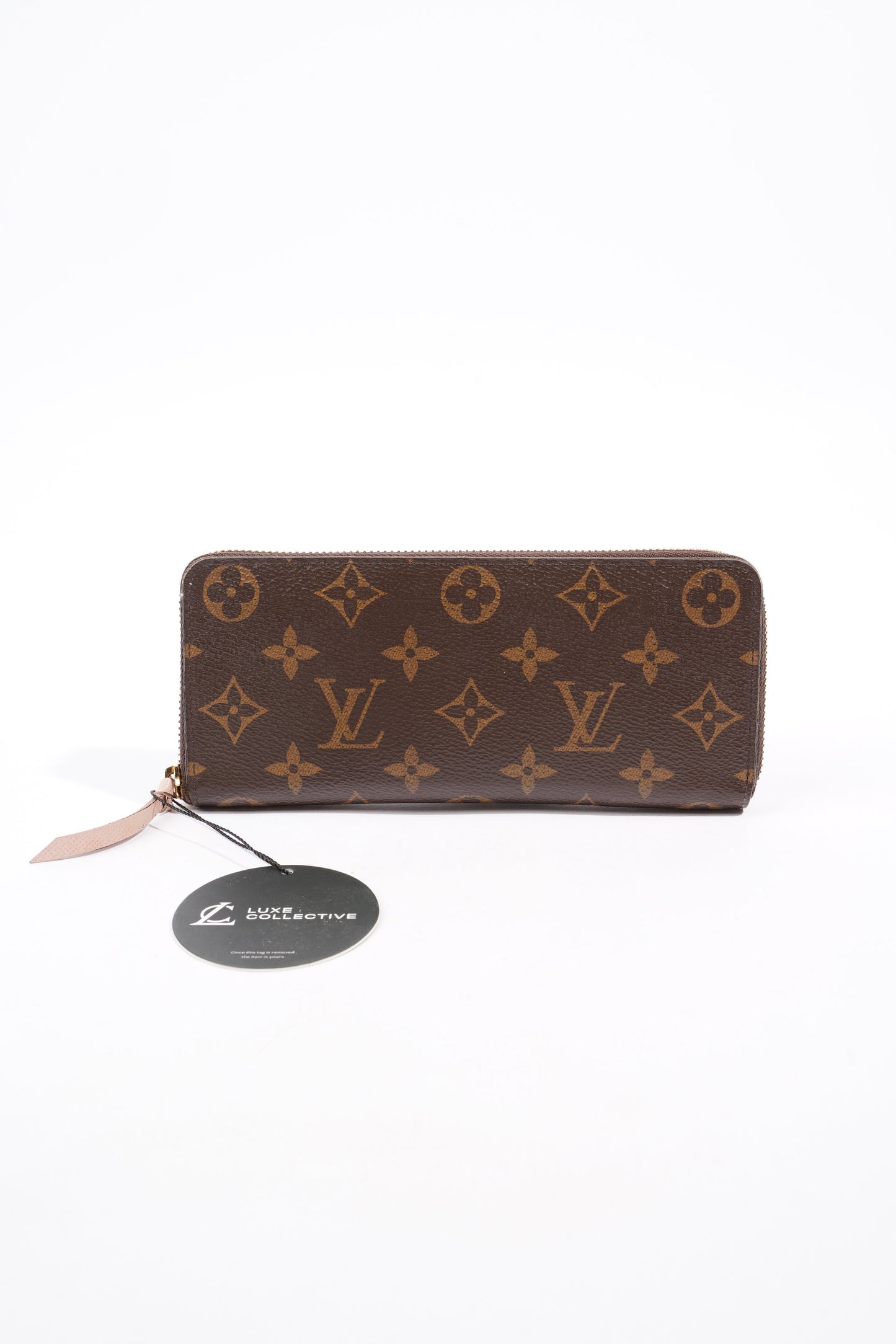 Louis Vuitton Clemence Wallet Monogram Coated Canvas