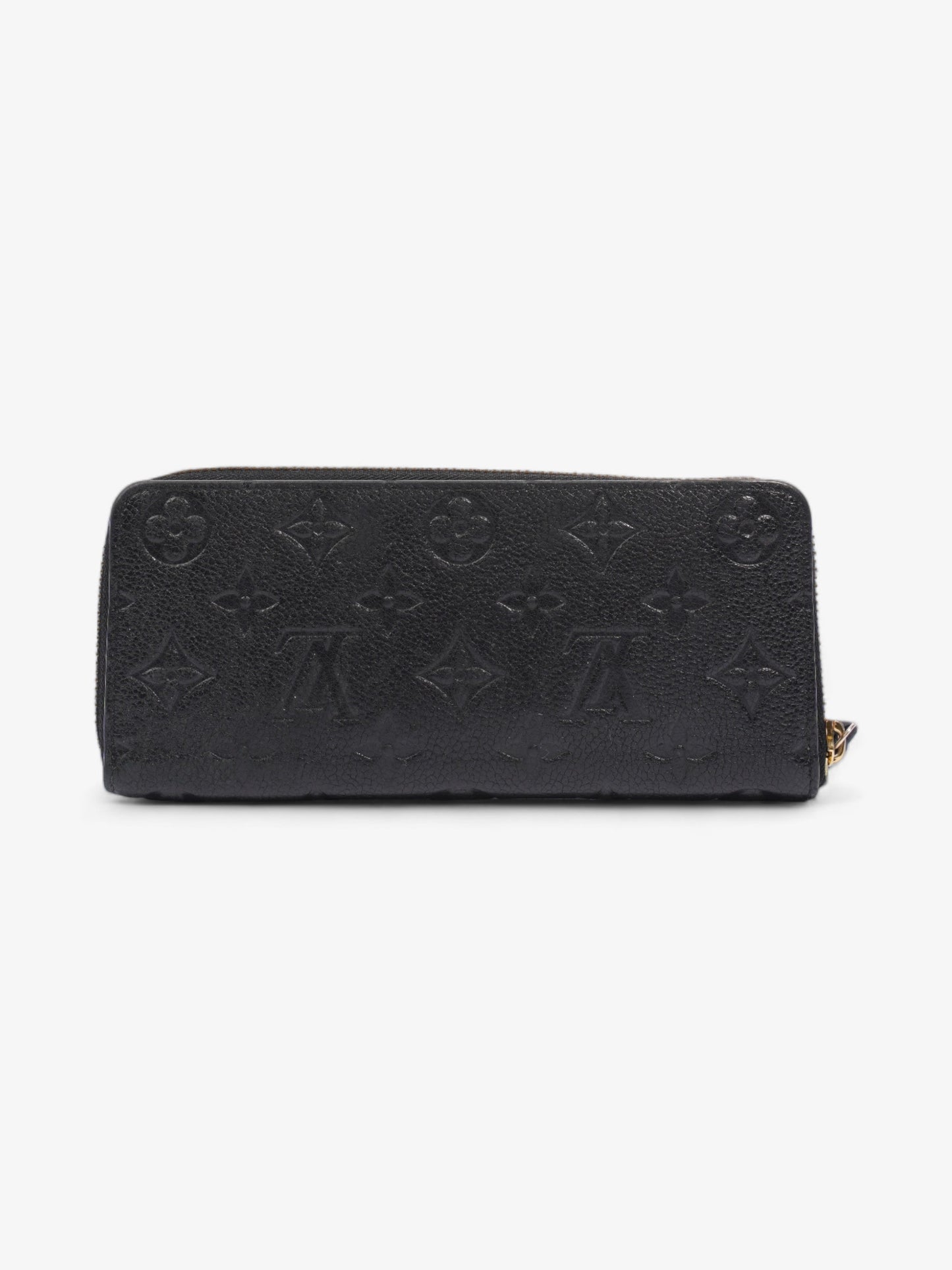 Louis Vuitton Cl茅mence Wallet Black Leather