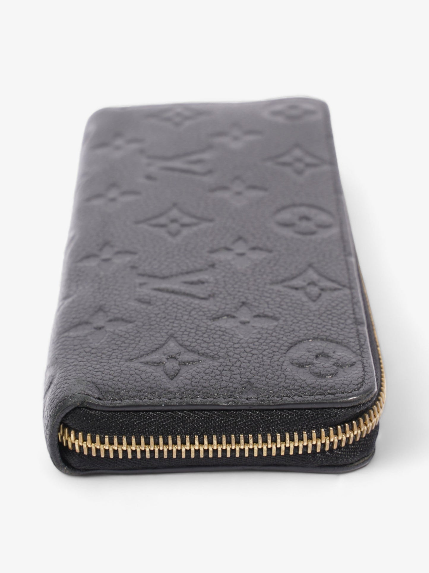 Louis Vuitton Cl茅mence Wallet Black Leather
