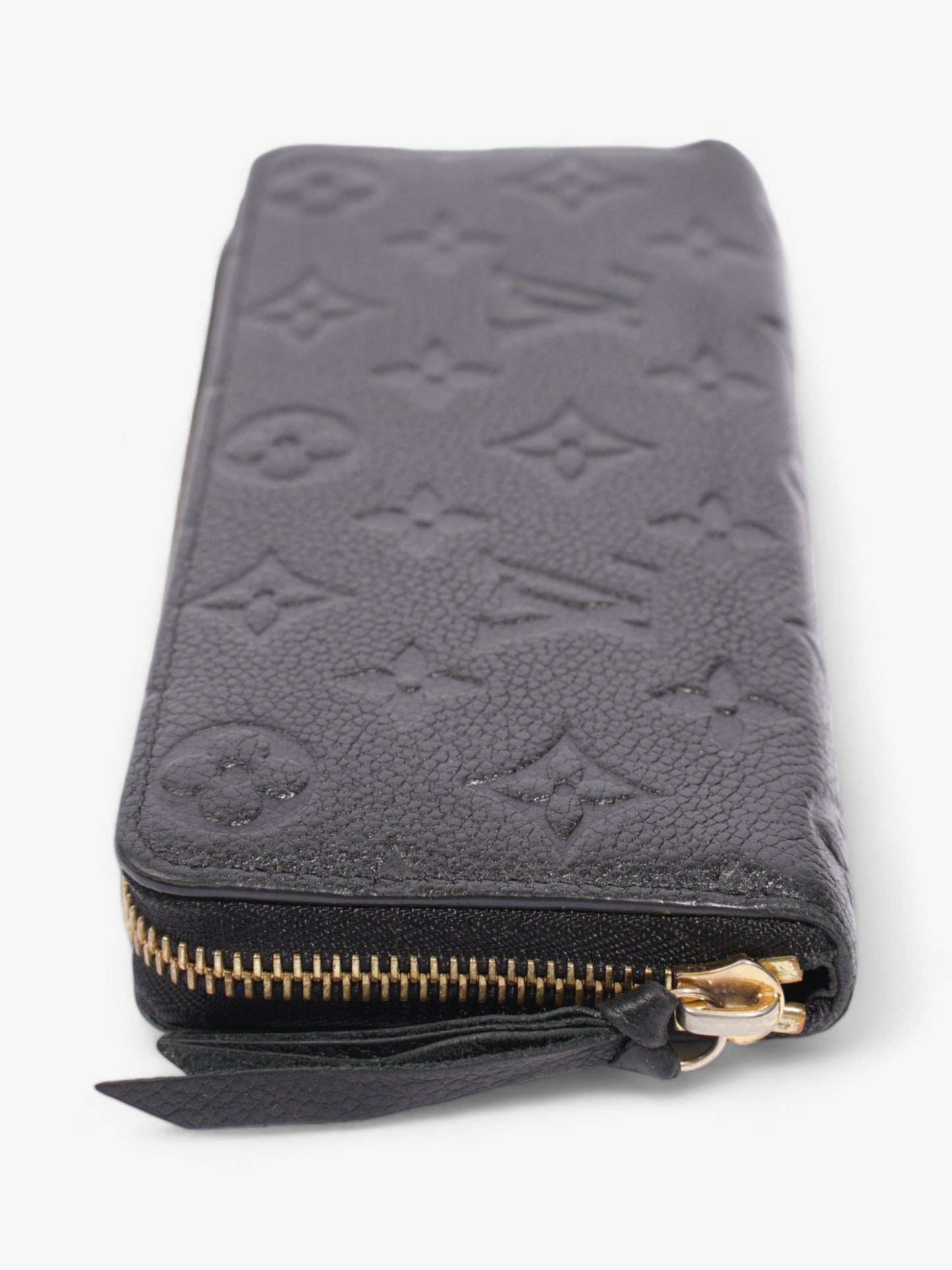 Louis Vuitton Cl茅mence Wallet Black Leather