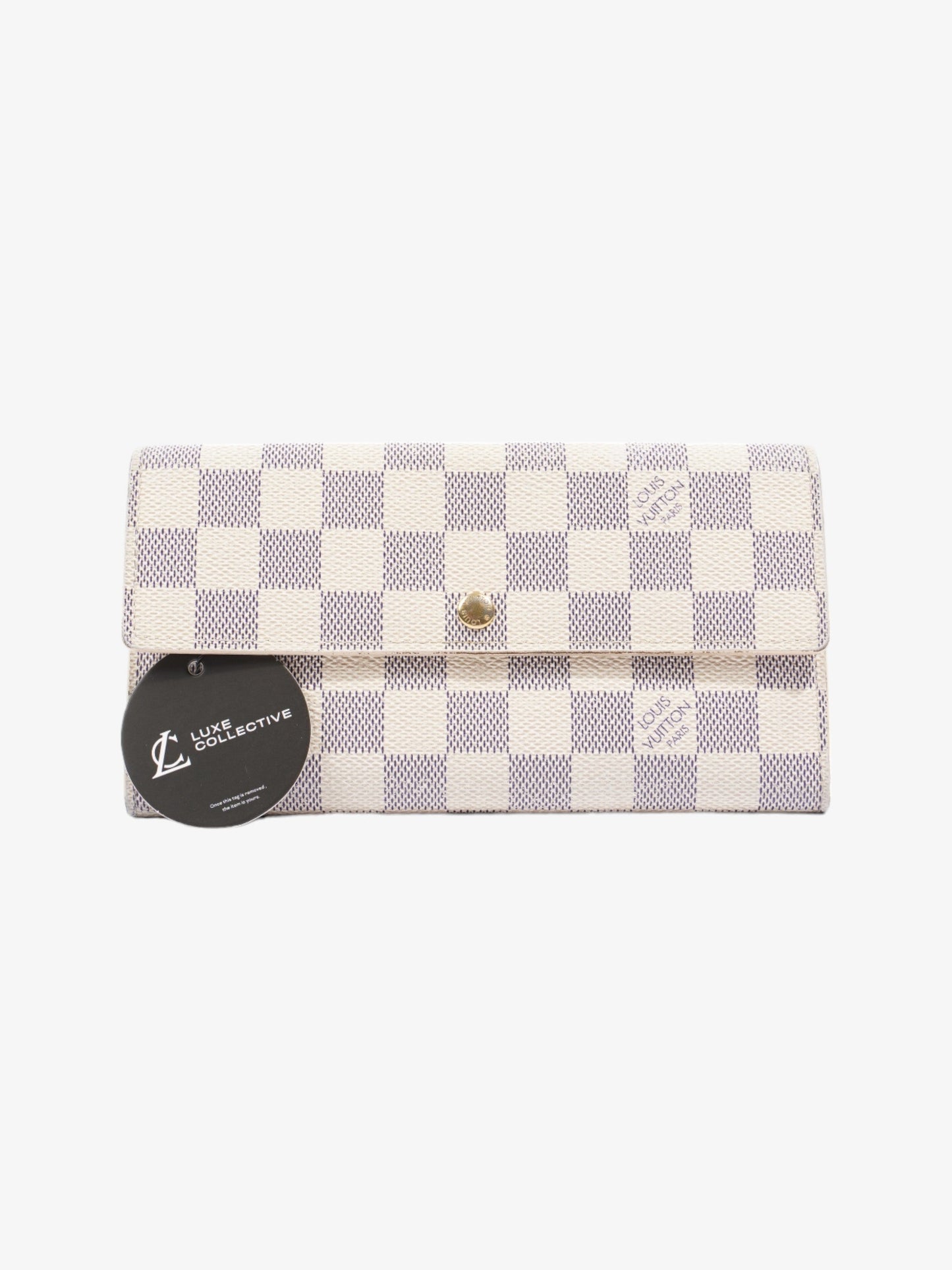 Louis Vuitton Sarah Wallet Damier Azur Canvas