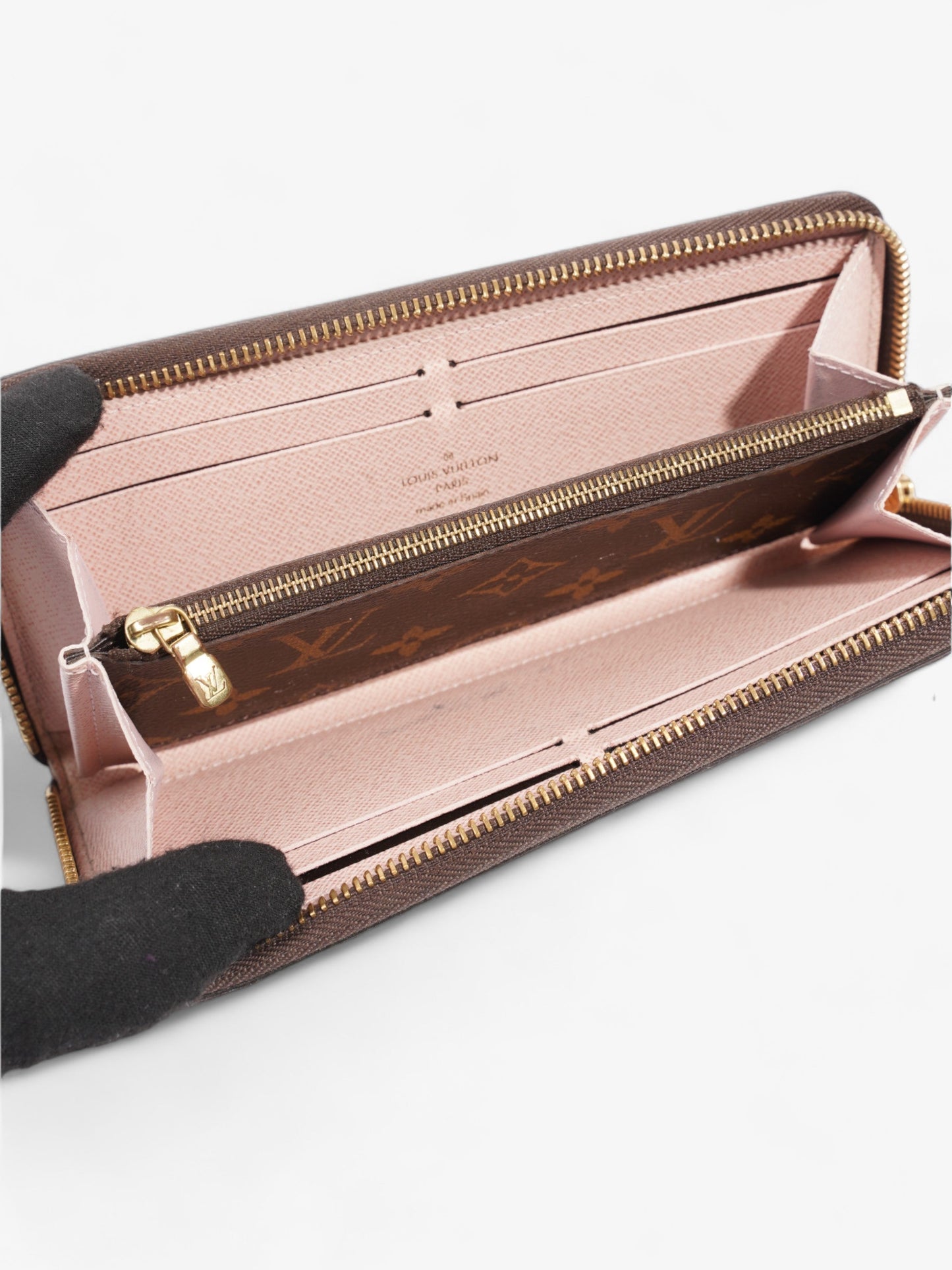 Louis Vuitton Cl茅mence Wallet Monogram Coated Canvas