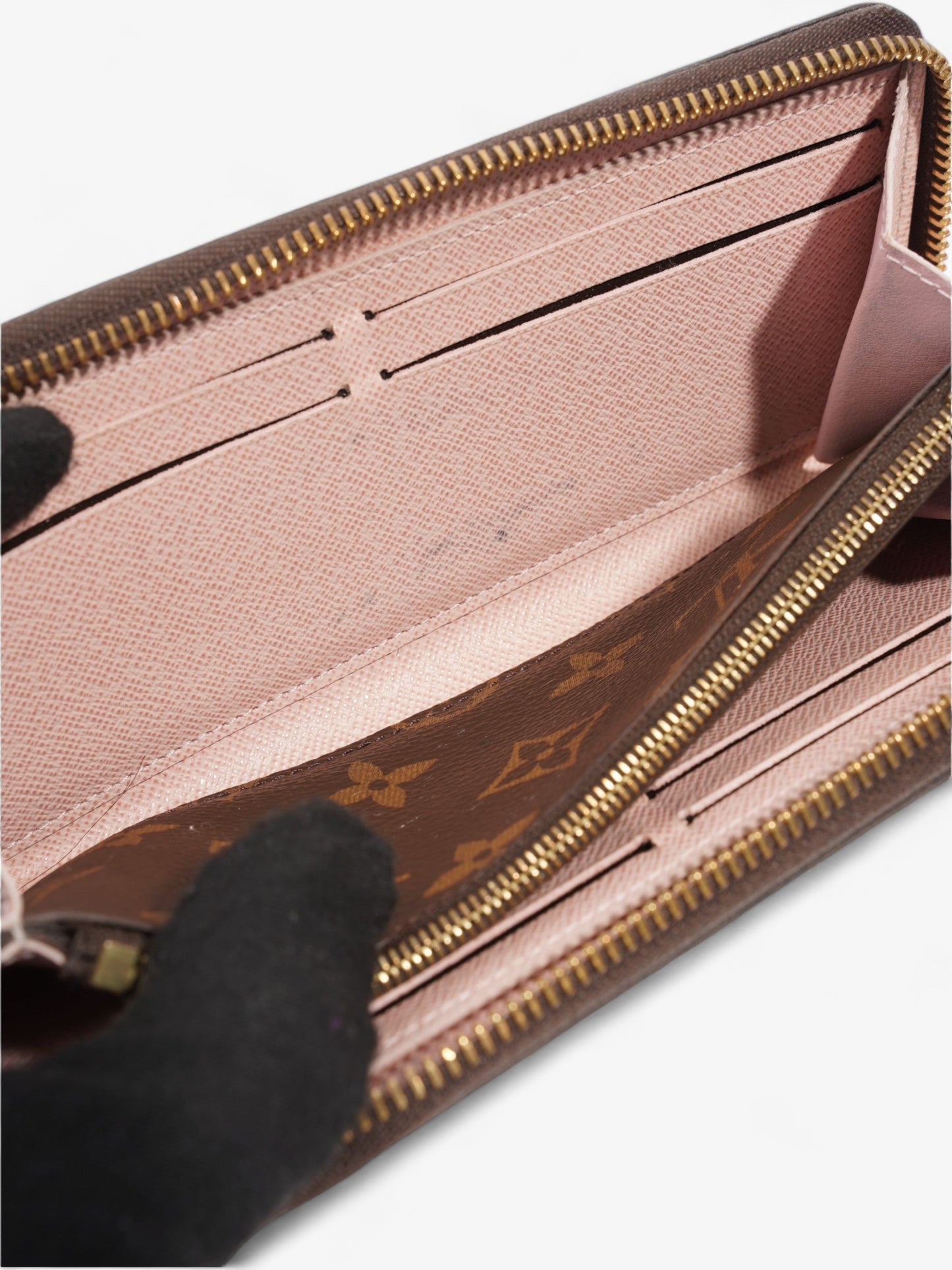 Louis Vuitton Cl茅mence Wallet Monogram Coated Canvas