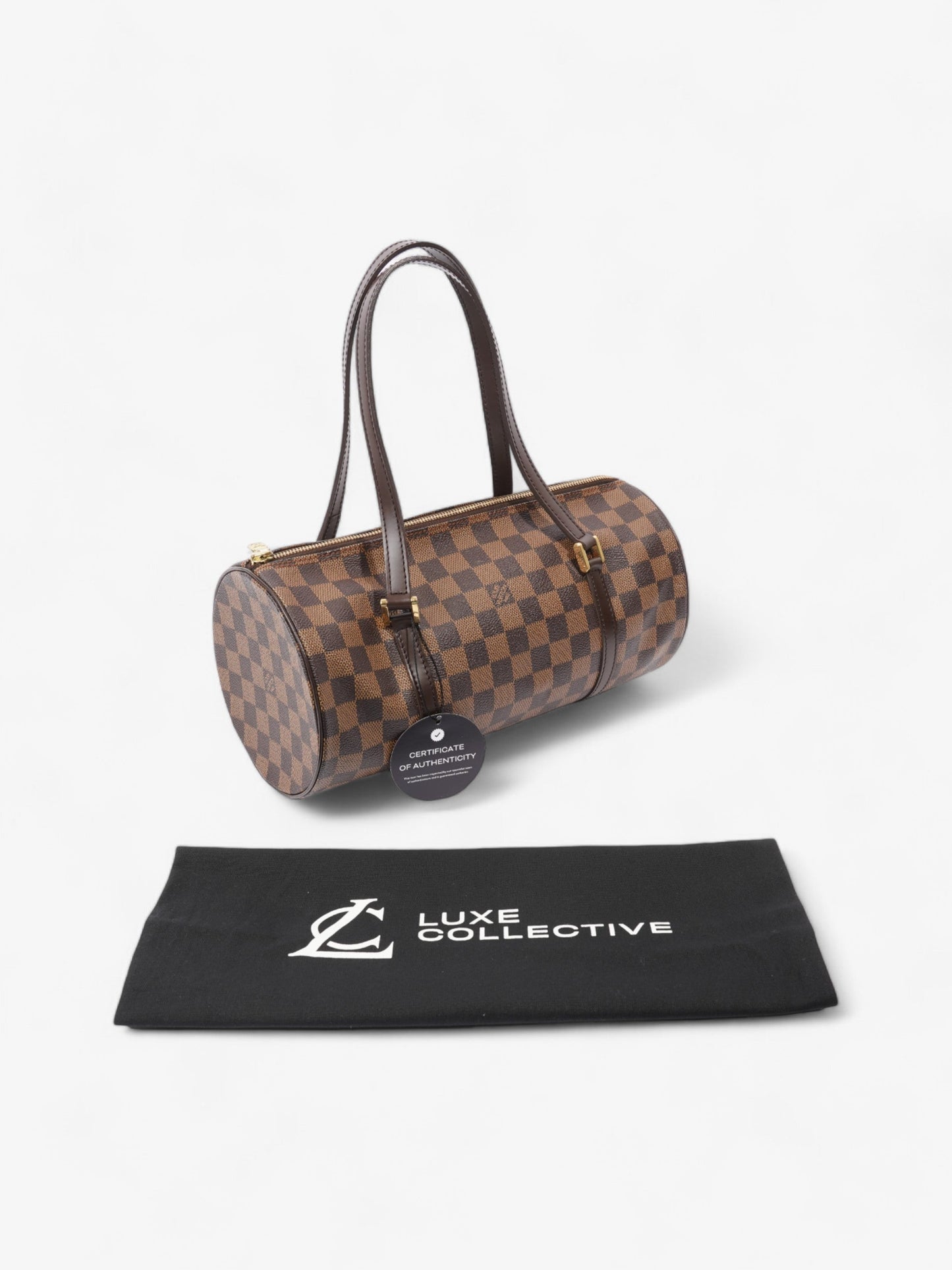 Louis Vuitton Papillon Damier Ebene Coated Canvas 30