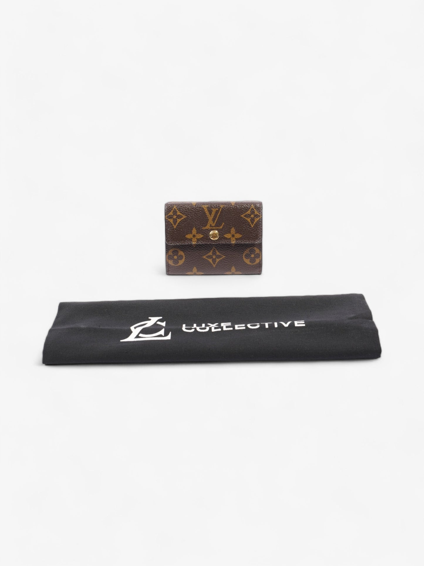 Louis Vuitton 脡lise Compact Wallet Monogram Coated Canvas