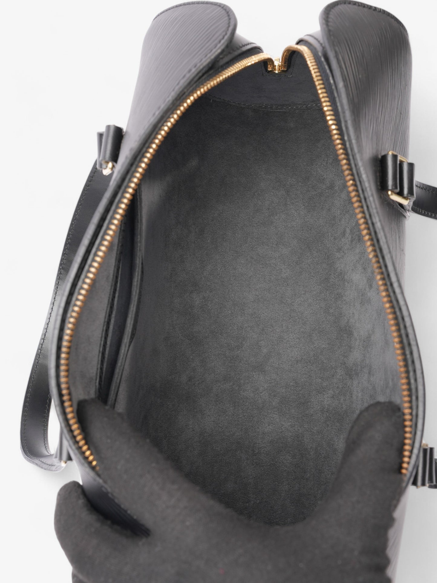 Louis Vuitton Soufflot Black Epi Leather