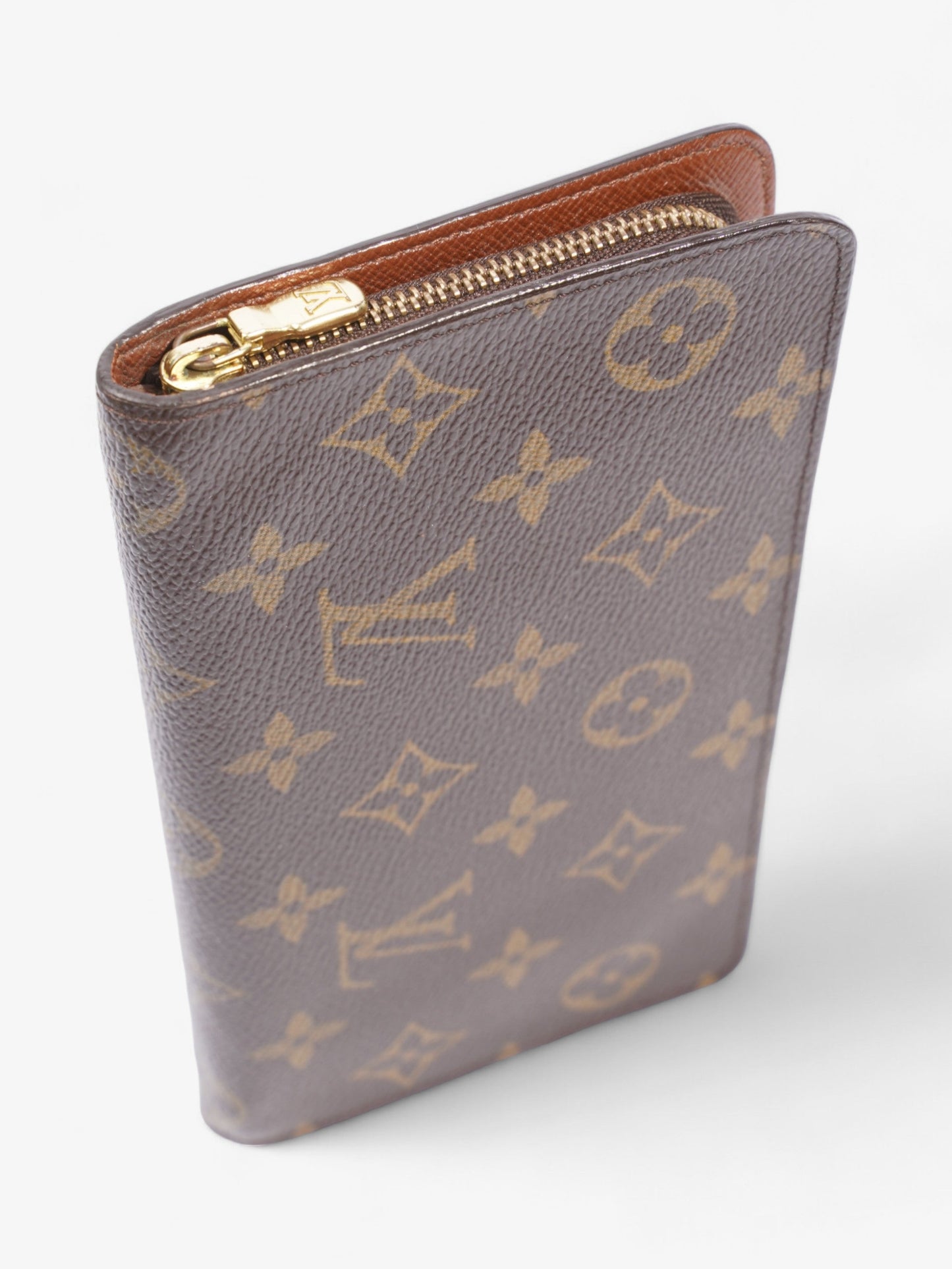 Louis Vuitton Porte Monnaie Zip Monogram Coated Canvas