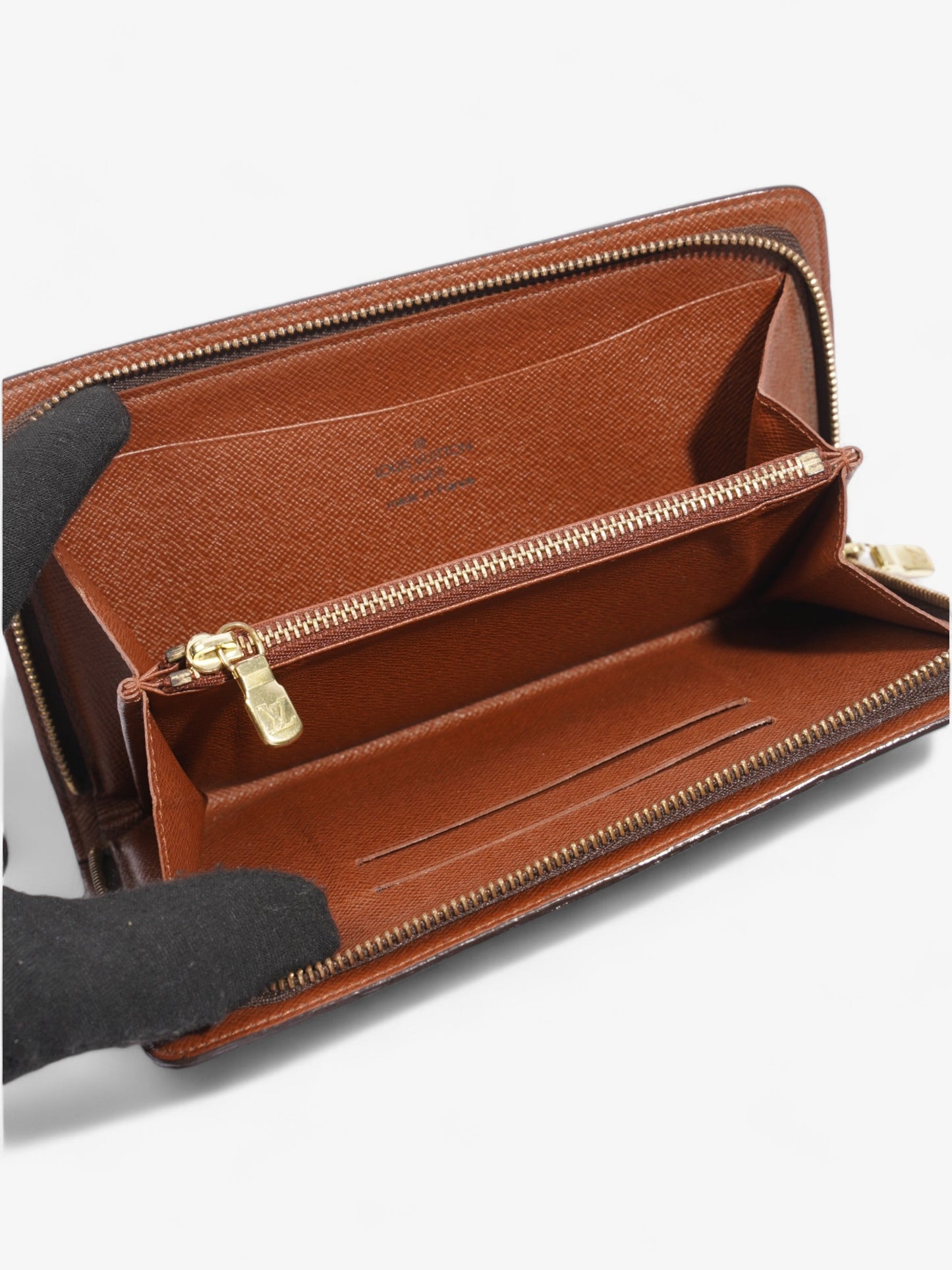 Louis Vuitton Porte Monnaie Zip Monogram Coated Canvas