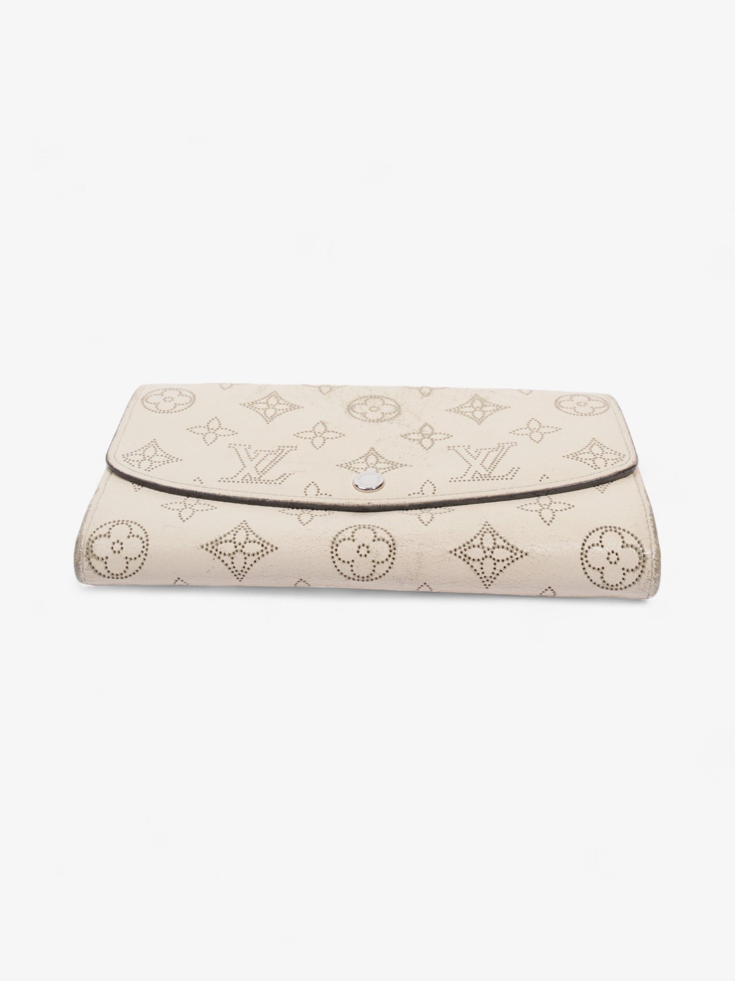 Louis Vuitton Iris Wallet Neutral Mahina Leather