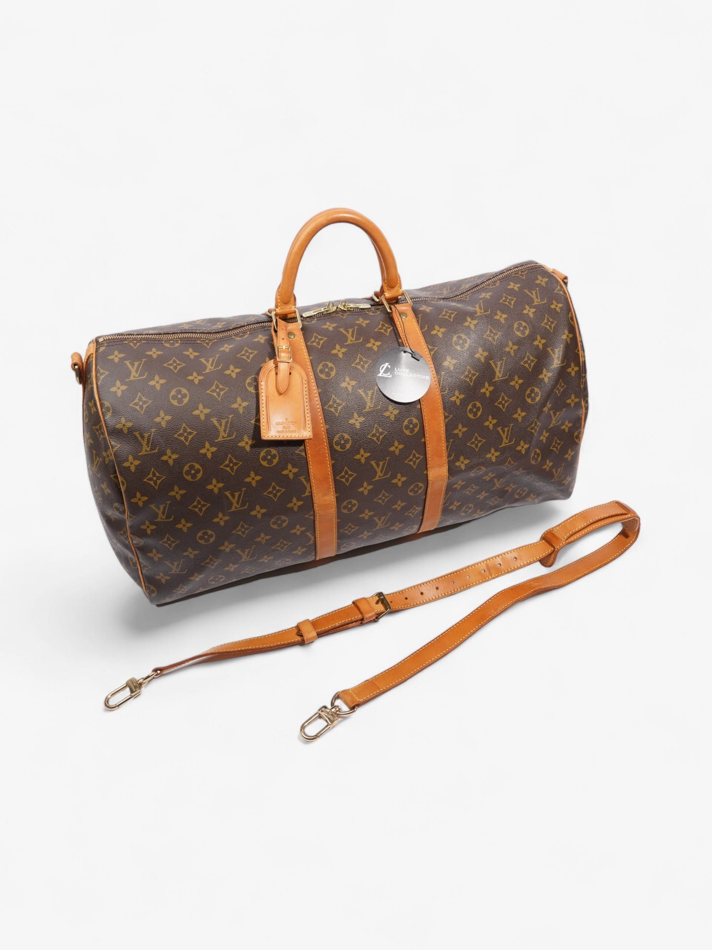 Louis Vuitton Keepall Bandouliere Monogram Coated Canvas 55