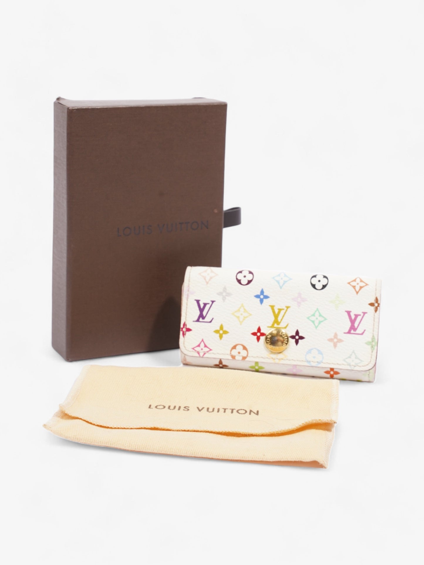 Louis Vuitton Multicles 4 Key Holder Monogram Multicolour Coated Canvas
