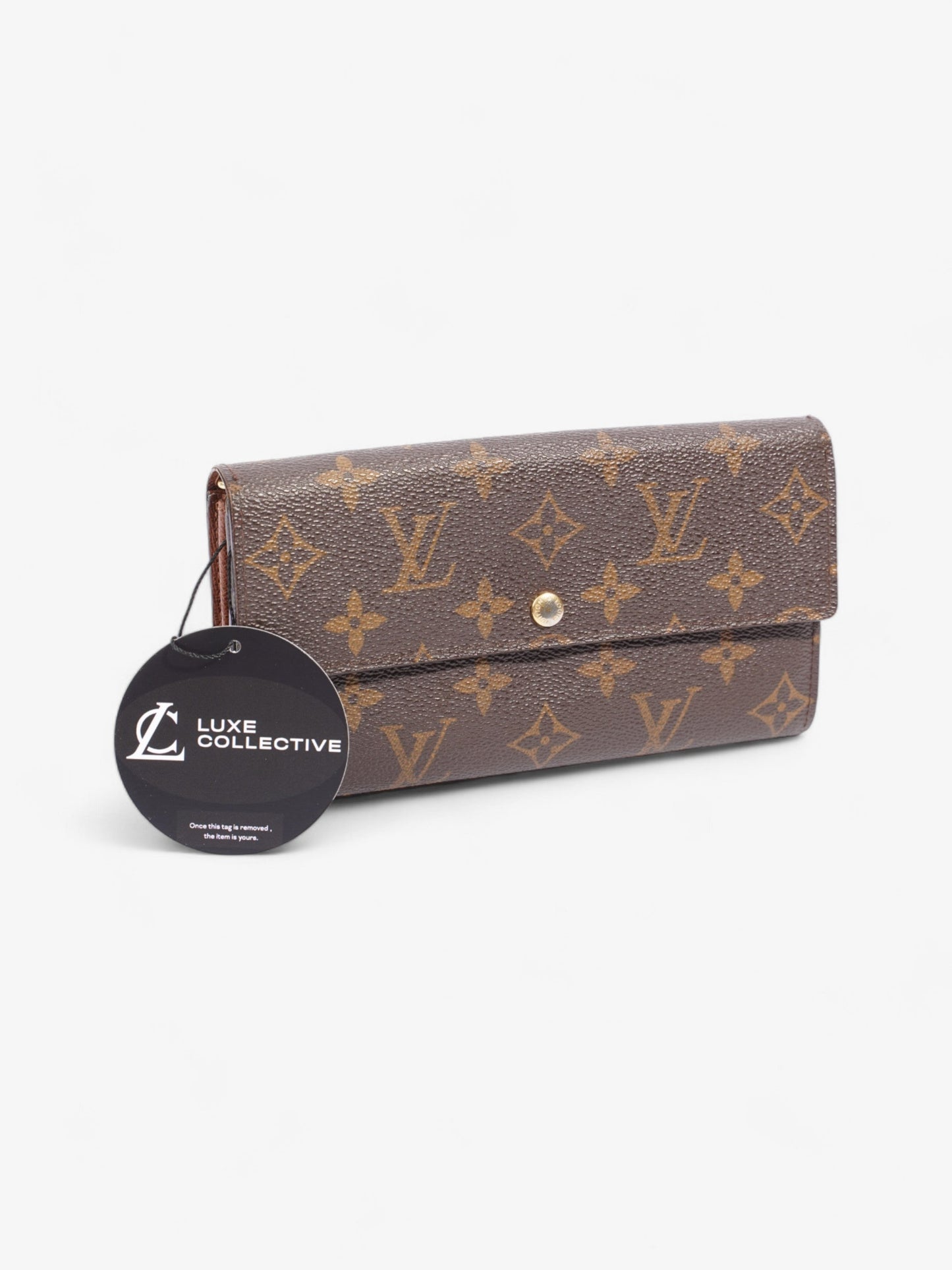 Louis Vuitton Sarah Wallet Monogram Coated Canvas