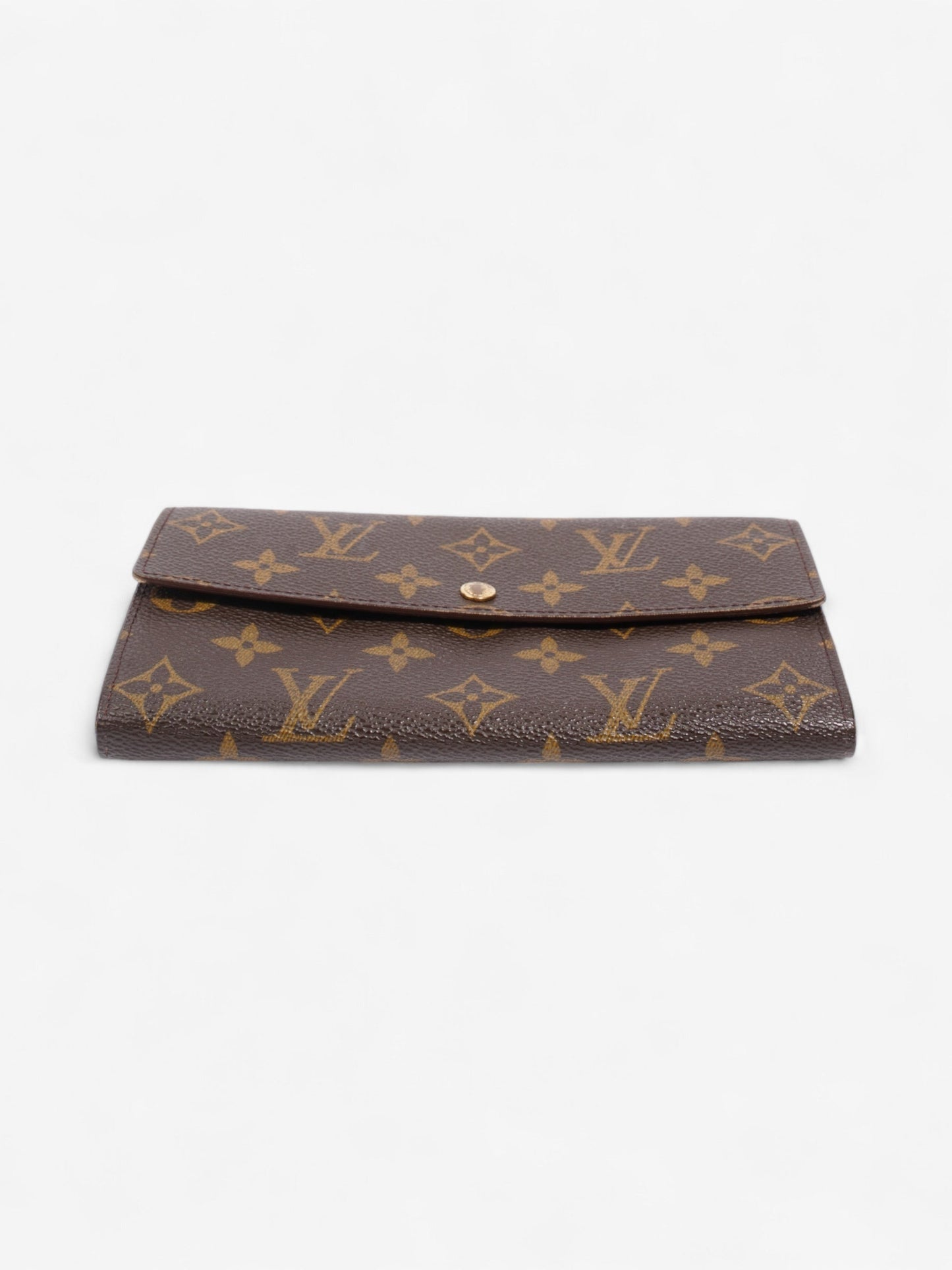 Louis Vuitton Portefeuille International Wallet Monogram Coated Canvas