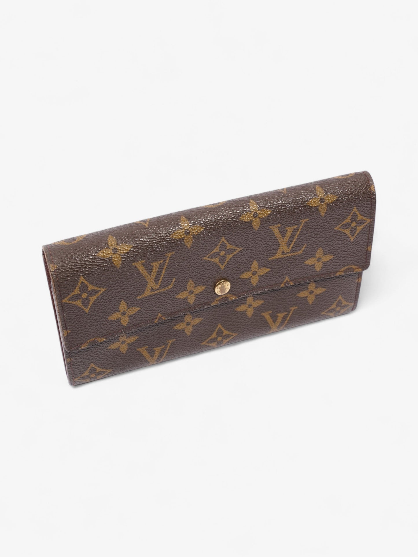 Louis Vuitton Portefeuille International Wallet Monogram Coated Canvas