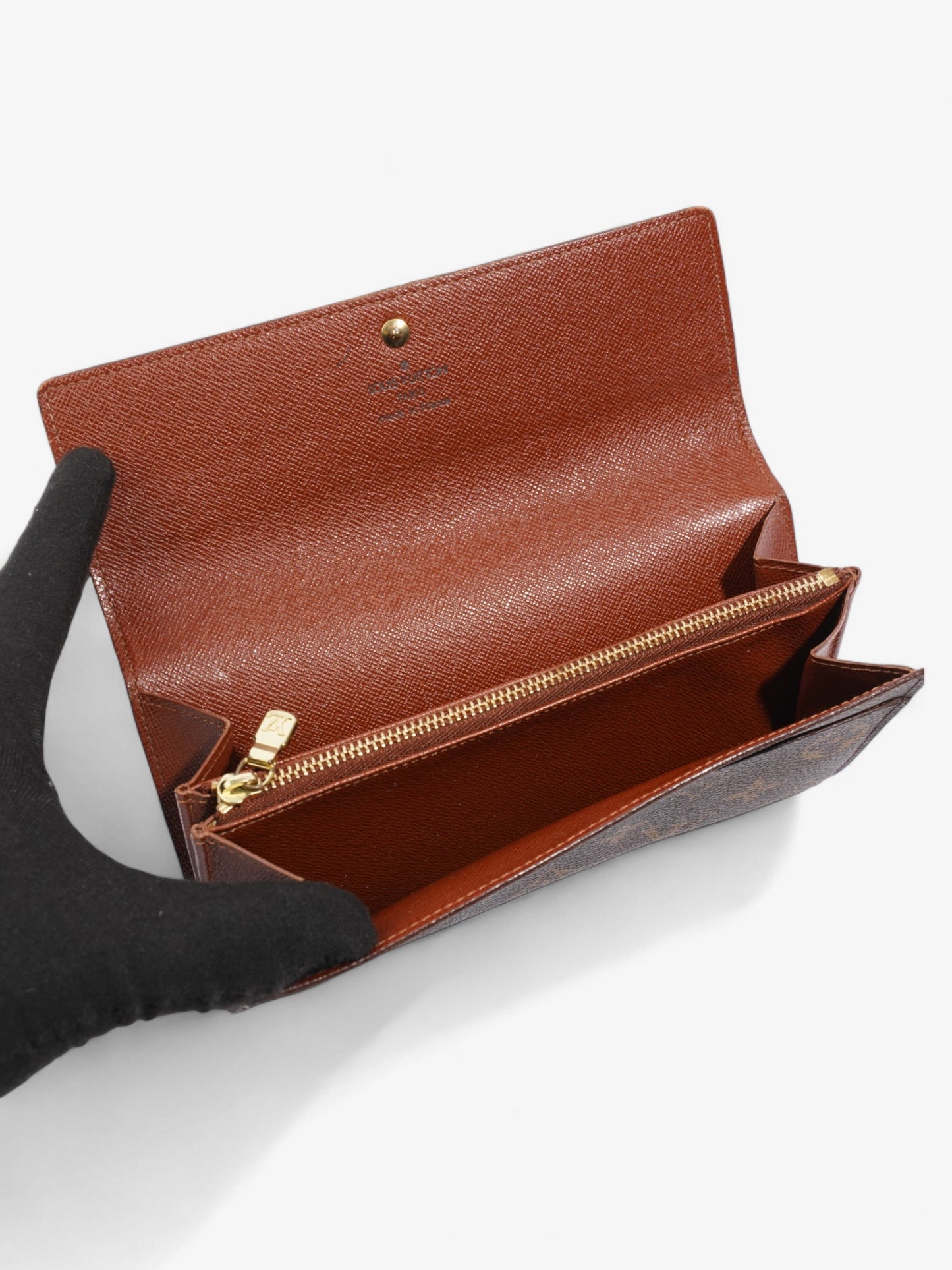 Louis Vuitton Portefeuille International Wallet Monogram Coated Canvas