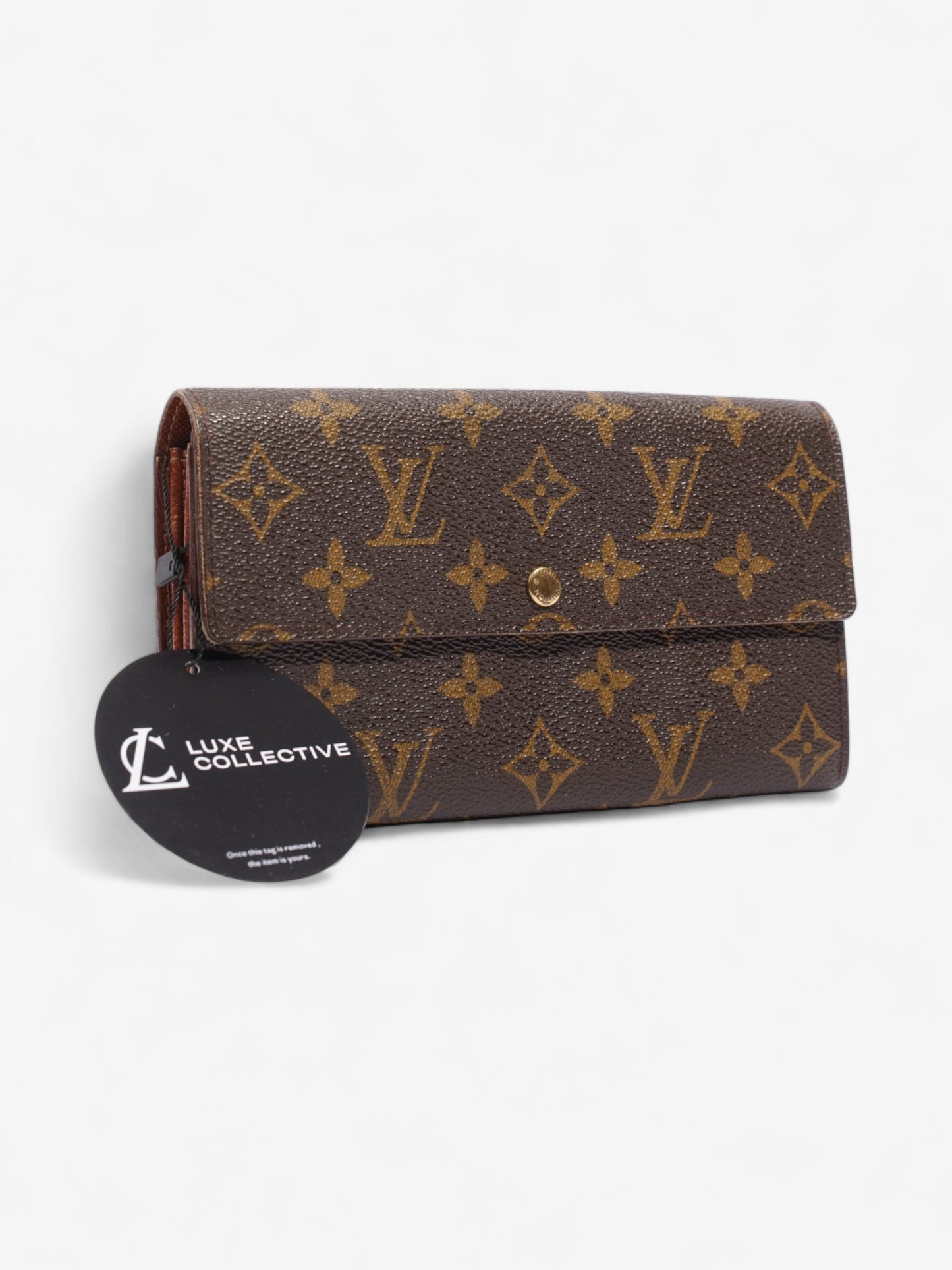 Louis Vuitton Portefeuille International Wallet Monogram Coated Canvas