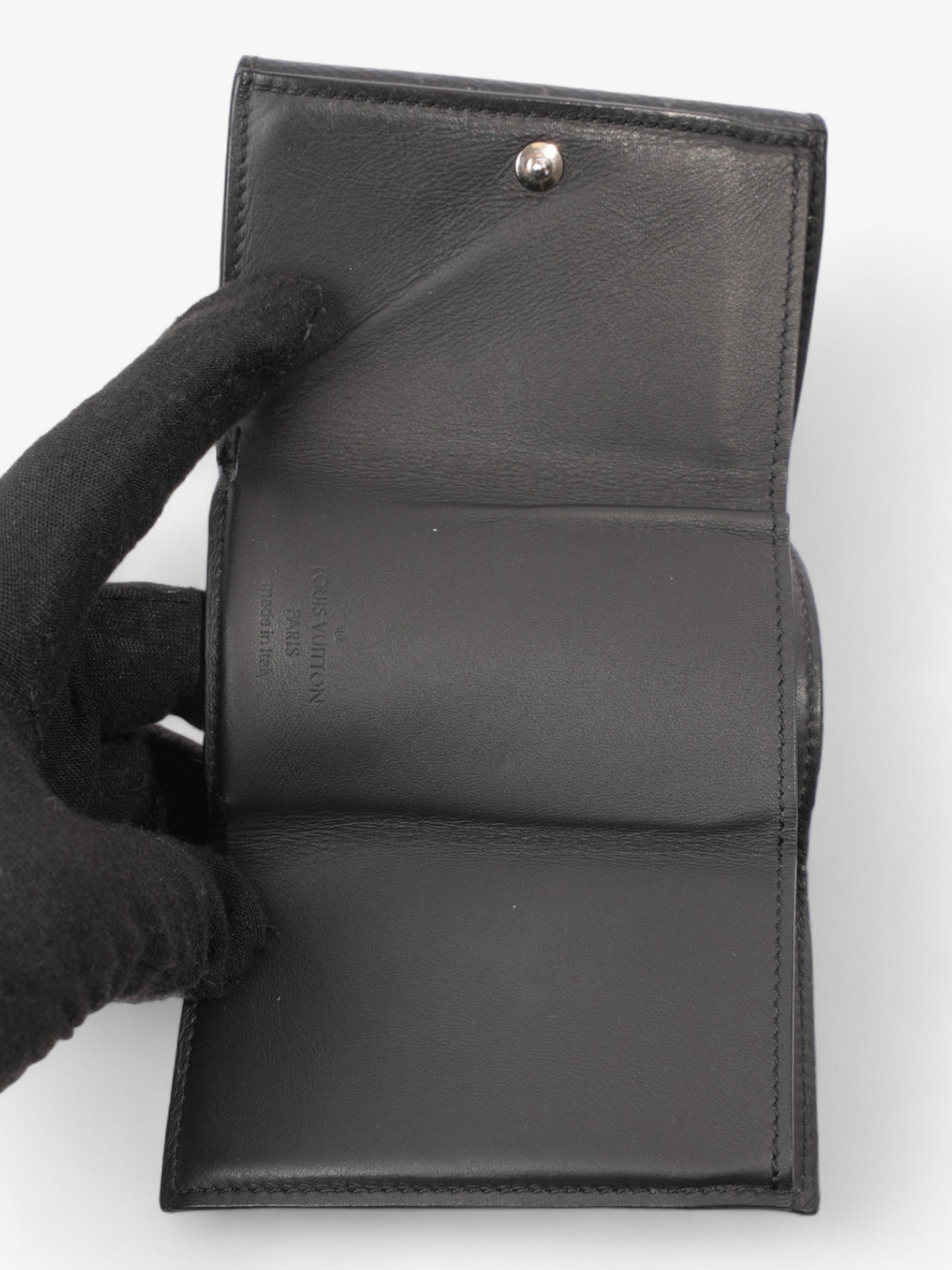 Louis Vuitton Discovery Compact Wallet Monogram Eclipse Coated Canvas