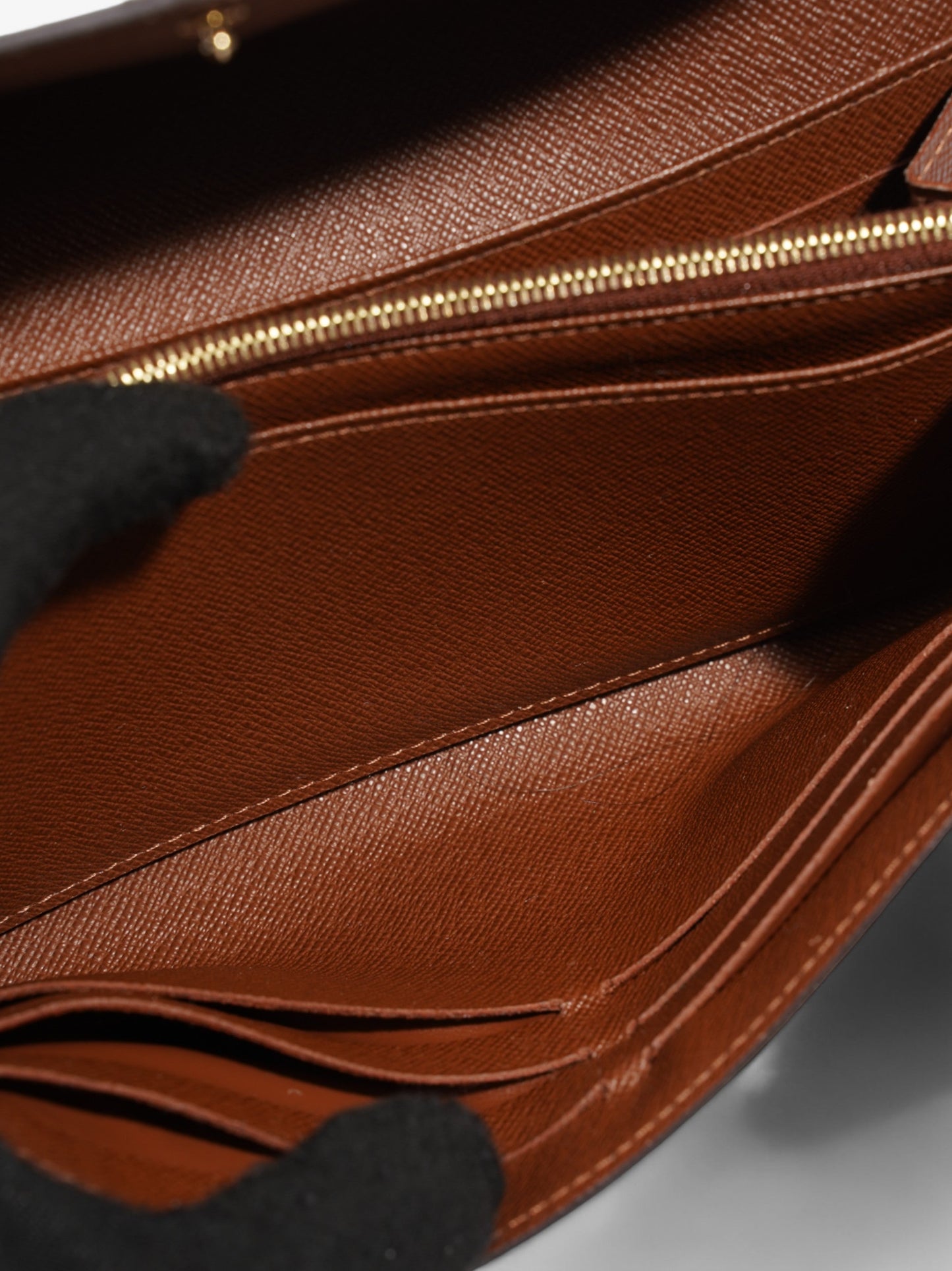 Louis Vuitton Sarah Wallet Monogram Coated Canvas
