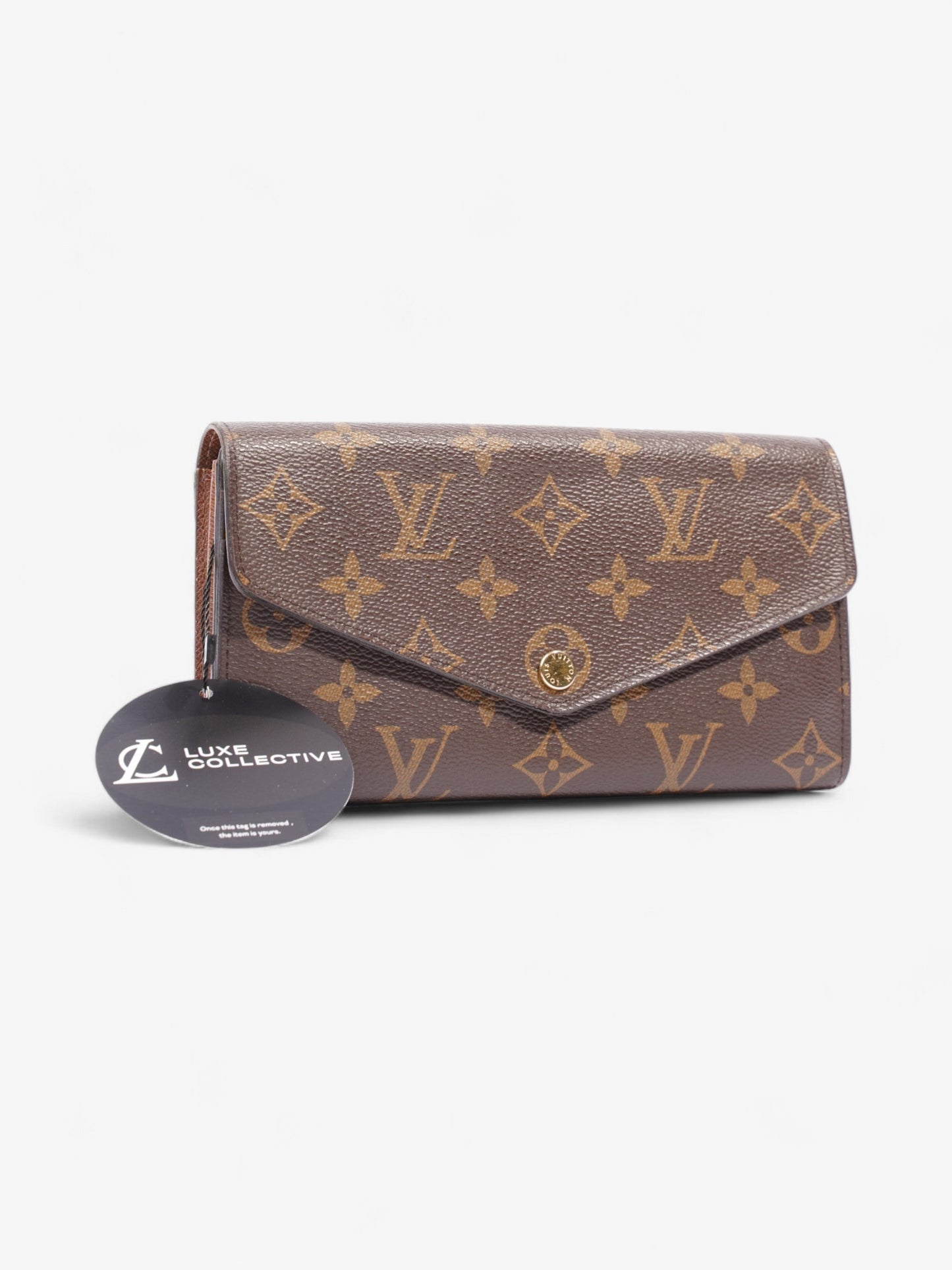 Louis Vuitton Sarah Wallet Monogram Coated Canvas